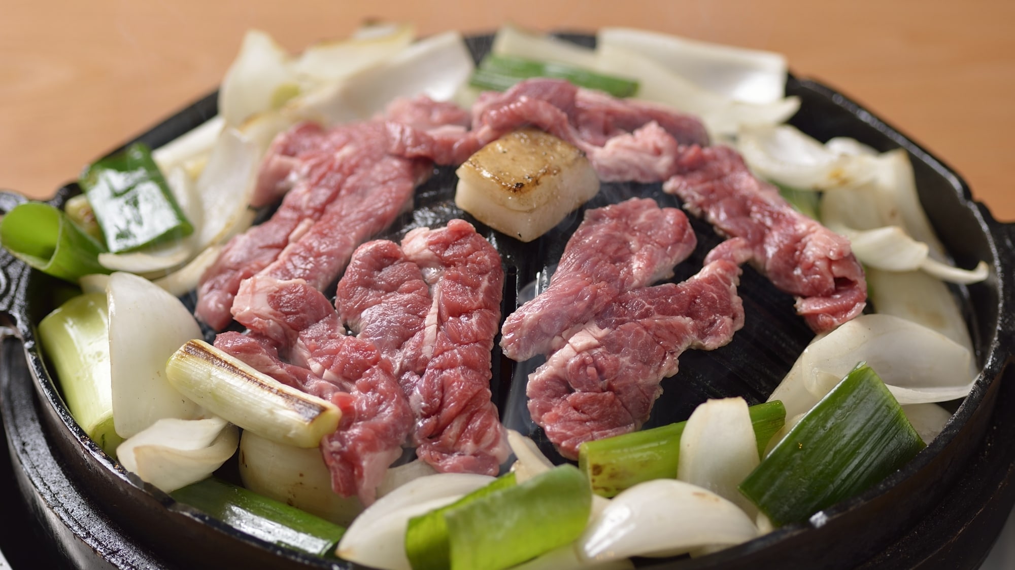 ◆Please come and try our premium Genghis Khan made with the rare breed of Suffolk sheep at Nidom.