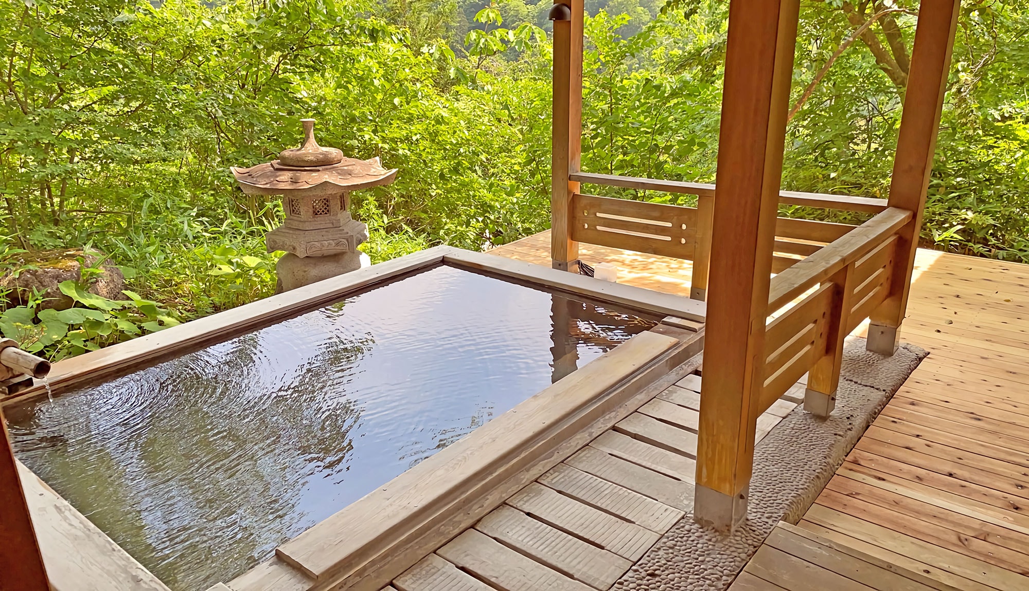带露天浴池“松岛”的特别客房、客房露天浴池