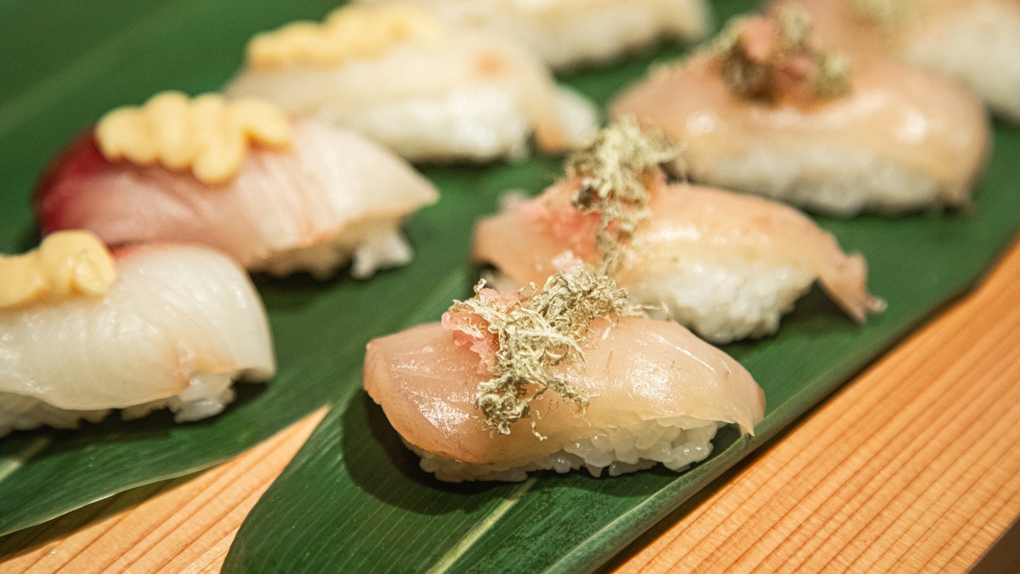 [Dinner Buffet] Example of nigiri sushi (Albacore tuna) Please enjoy as much as you like of whatever you like...