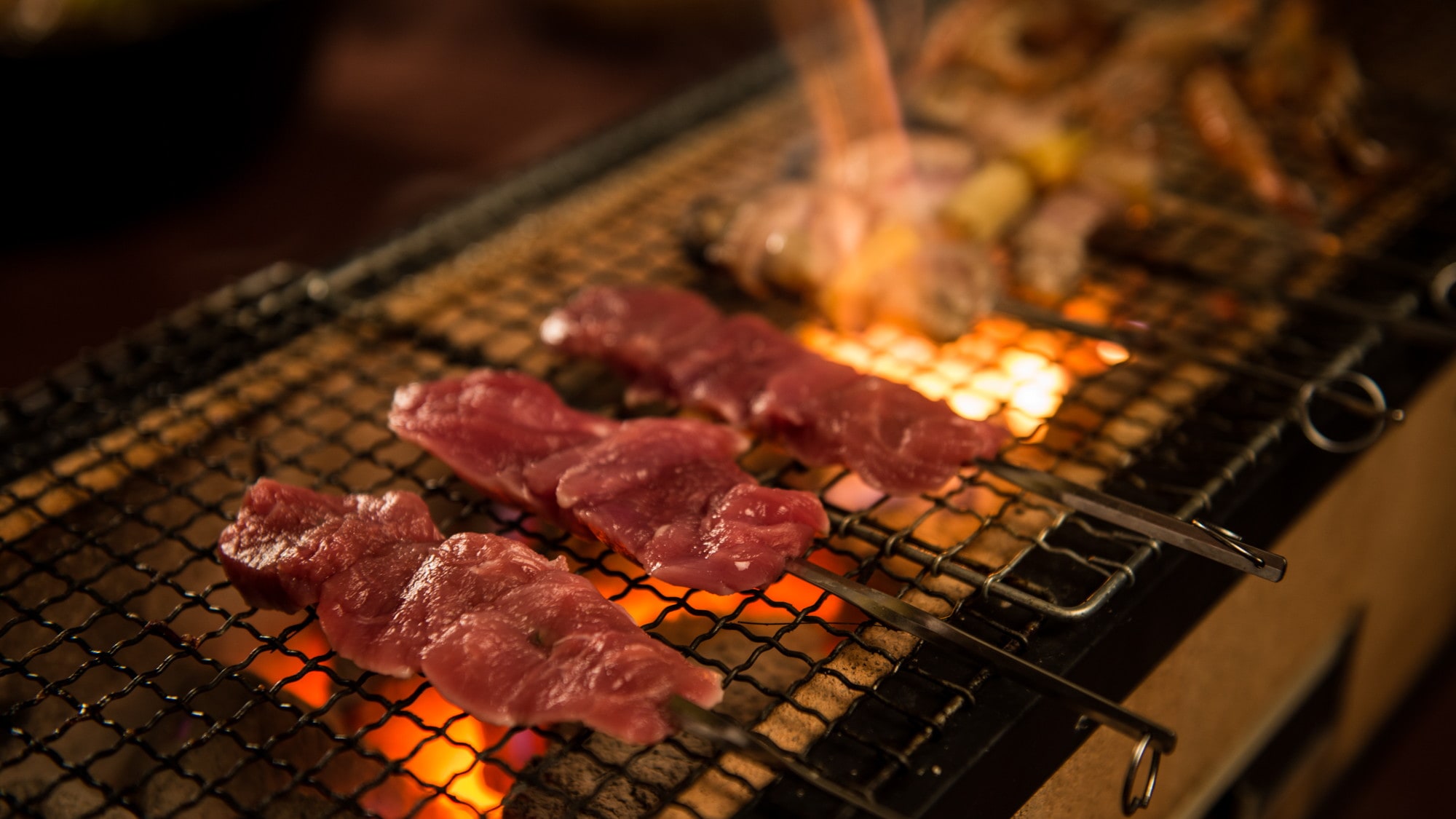 [太棒了！ KUON 家庭自助餐：莊內豬肉串