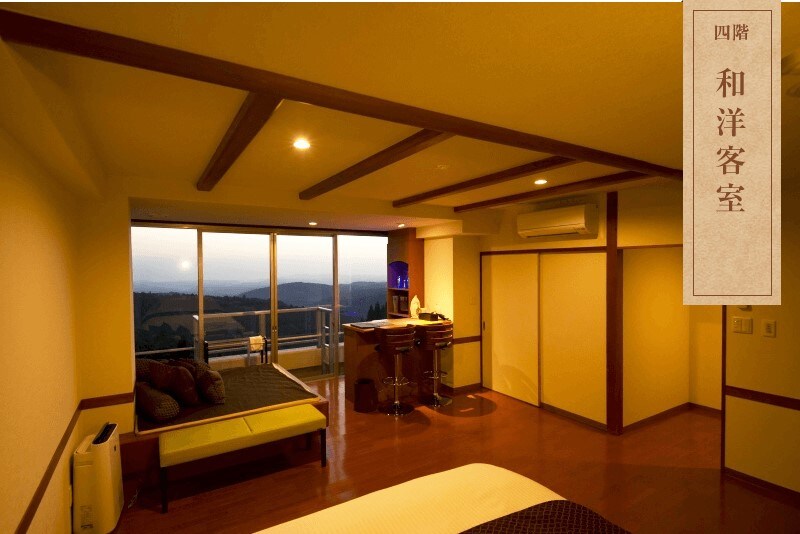 Japanese-Western style guest rooms
