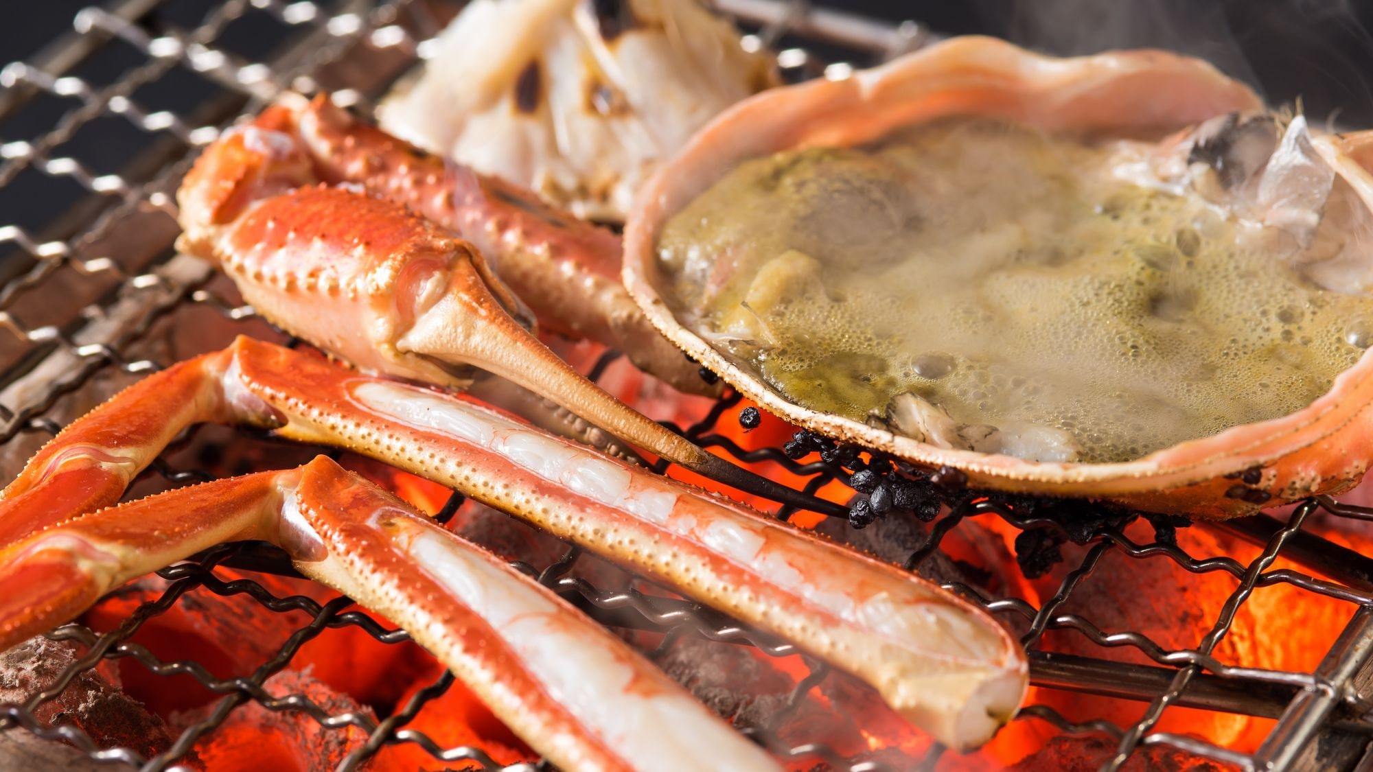 炭烤螃蟹