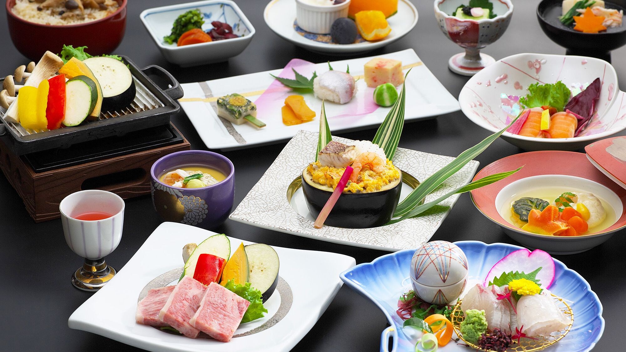 <March to May> Kaiseki cuisine [Fuji] *The photo is for illustrative purposes only