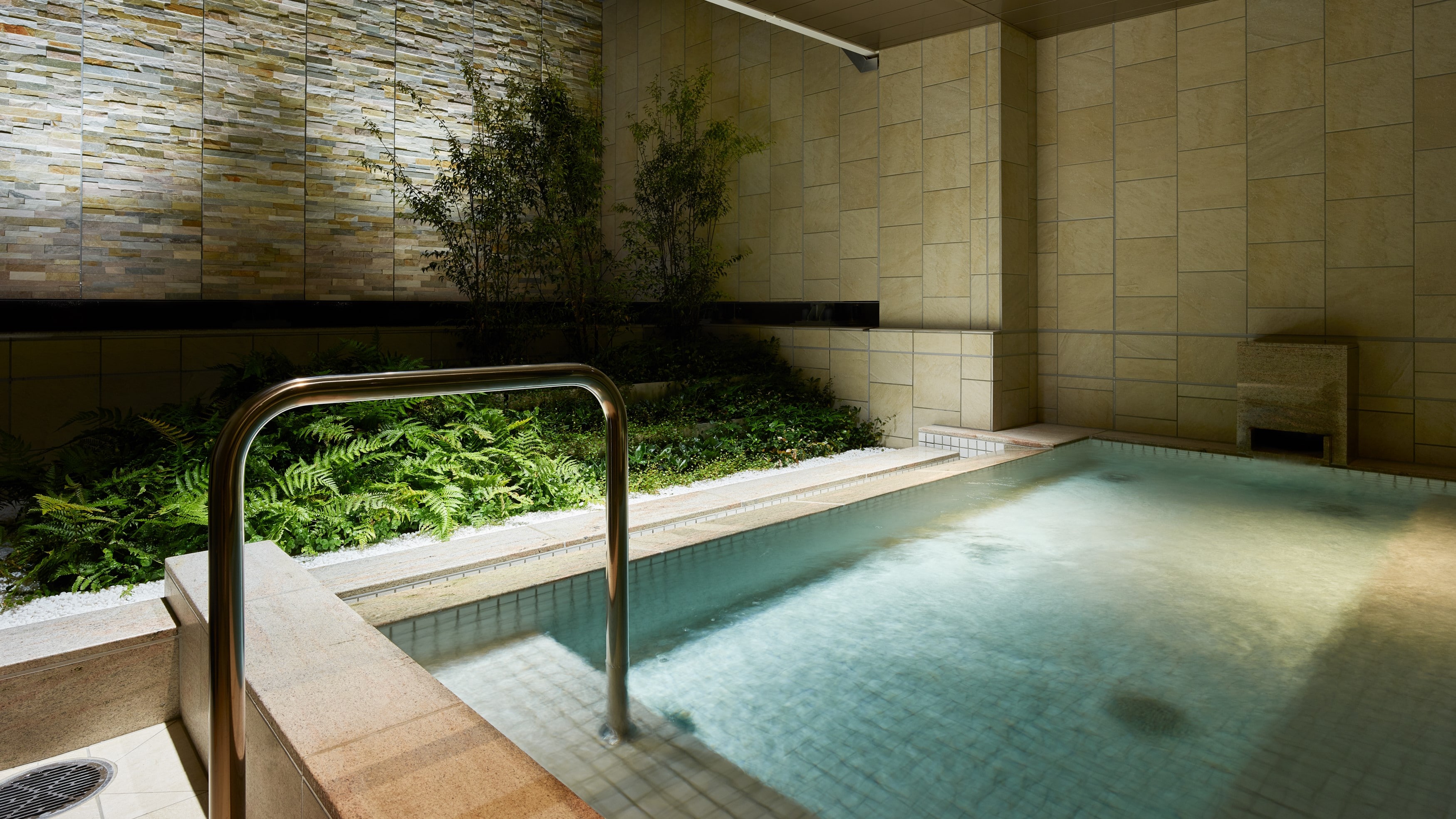 Women's bathhouse outdoor bath [night]