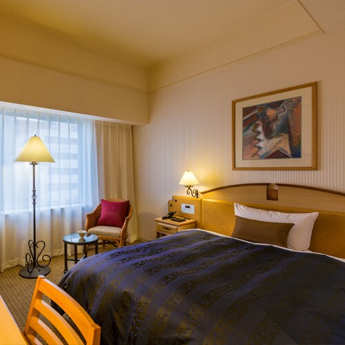 [Double] The room is designed to let you relax and unwind after your trip.