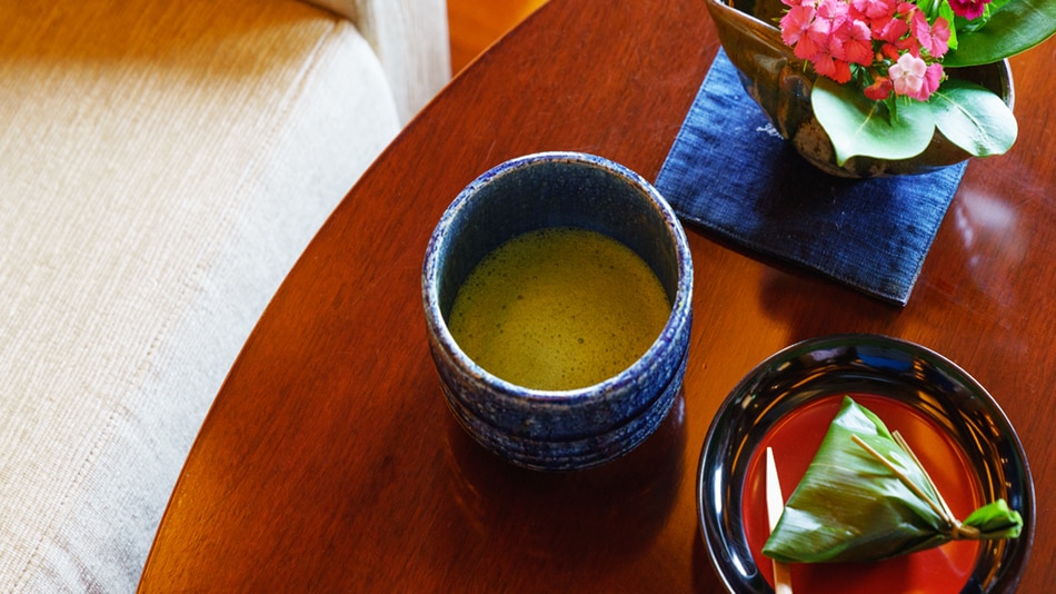 We will prepare matcha for the welcome drink.