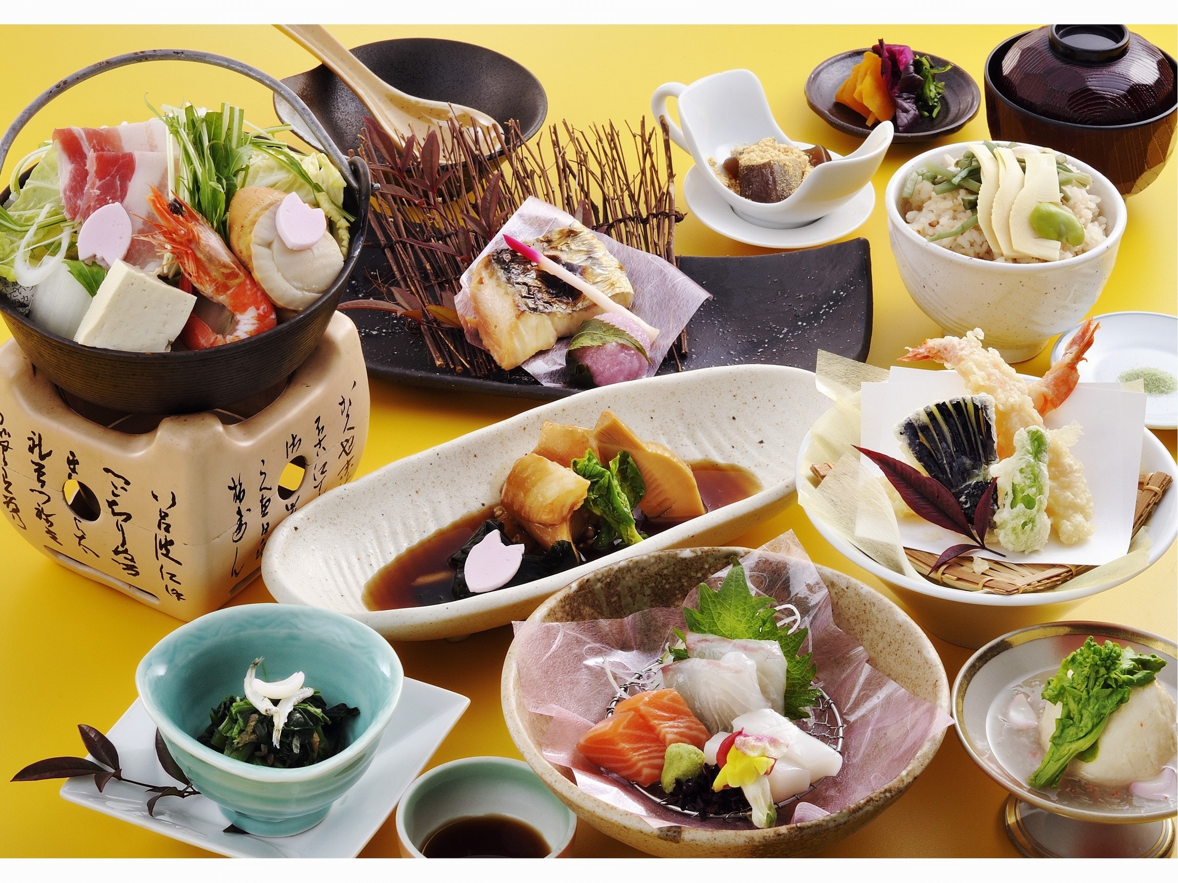 A simple Japanese banquet image