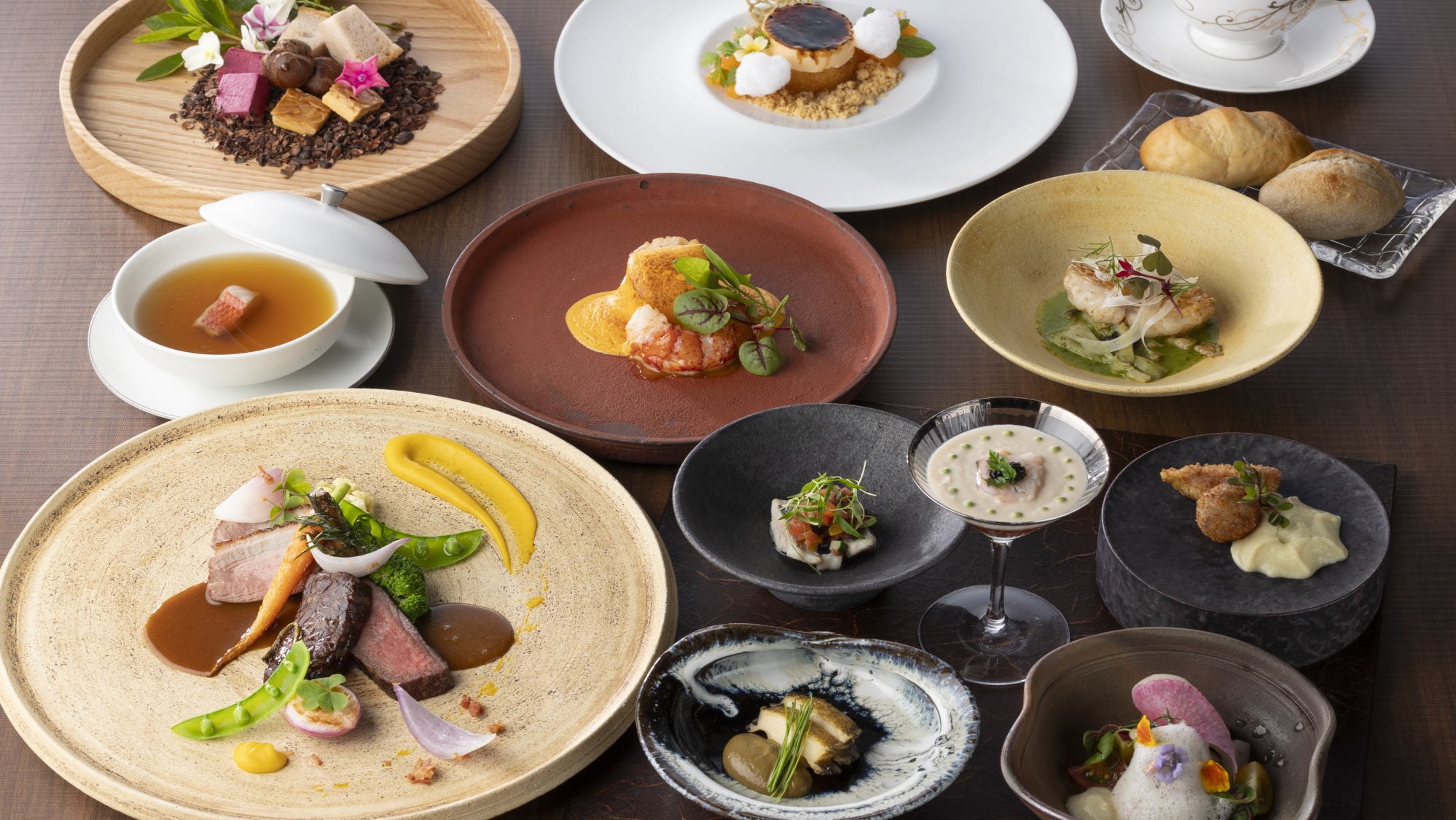 [Autumn Kaiseki French] A luxurious French course with carefully selected ingredients *Image for illustration purposes