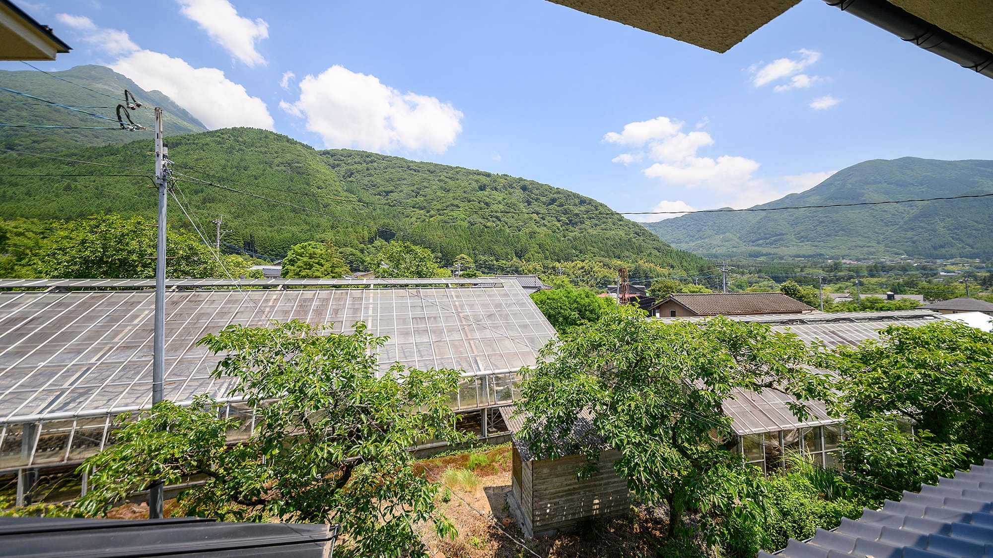 ● 日式房間的6張榻榻米觀景/例