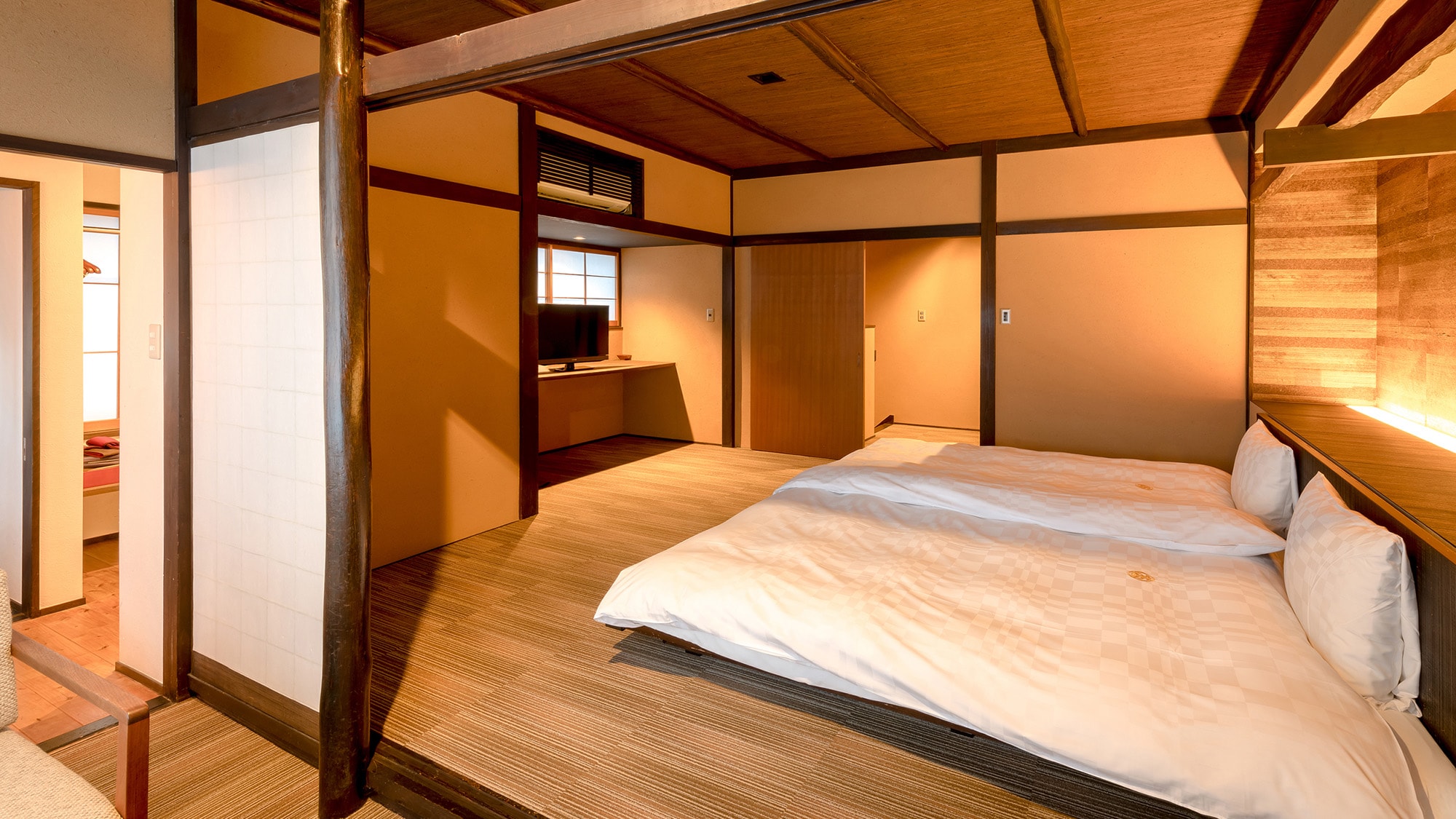 Bedroom on the second floor of Yamaboshi