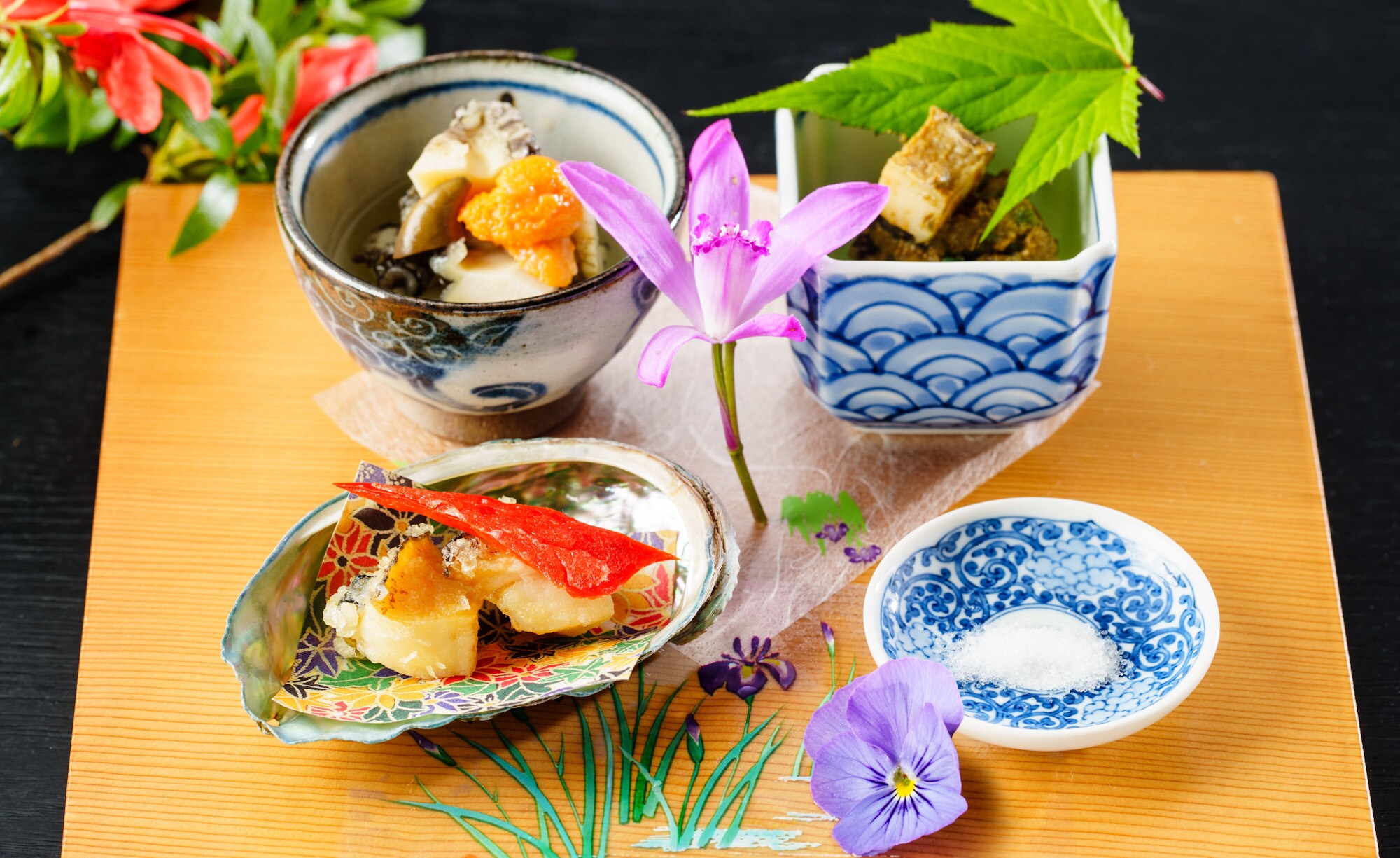鲍鱼拼盘