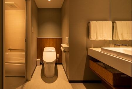 Bathroom with washroom (all rooms)