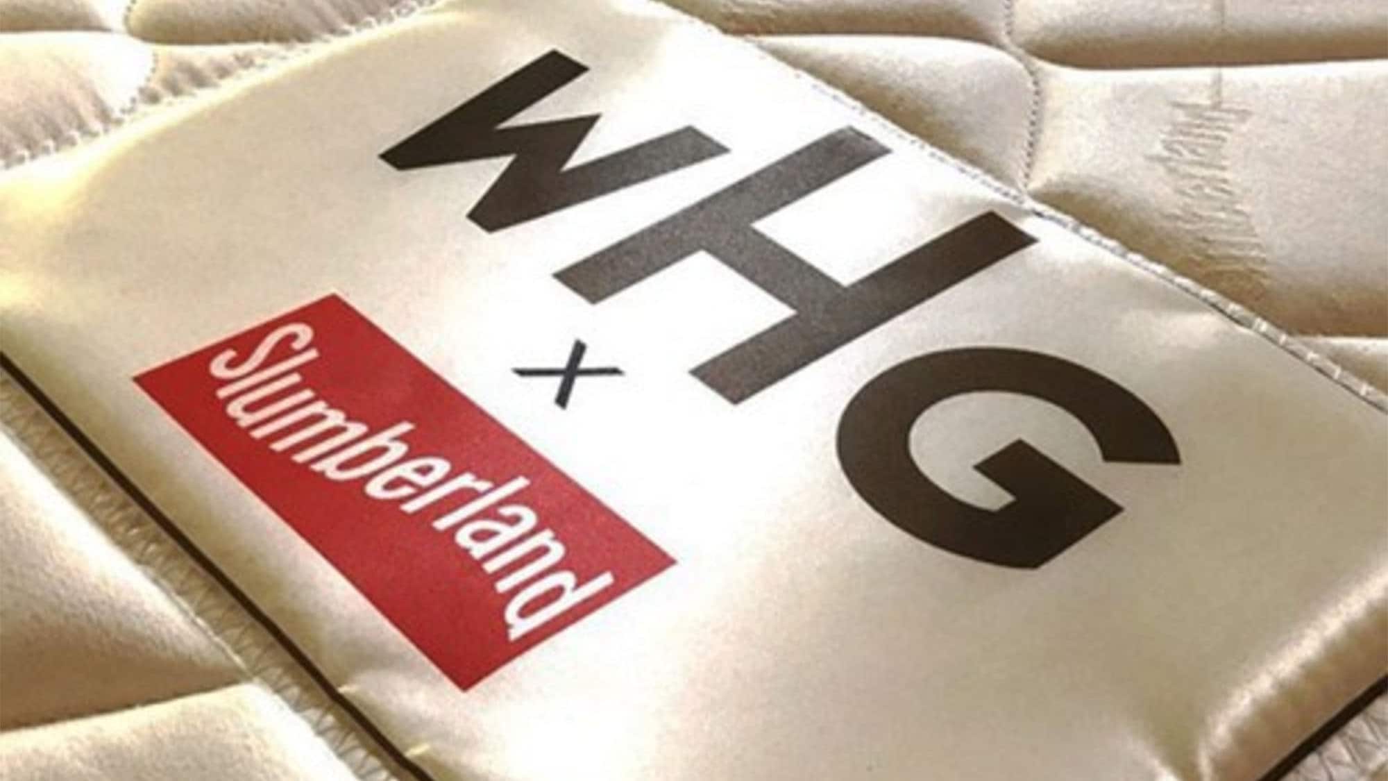 Original bed jointly developed by British bed brand [Slumberland] and [WHG Hotels Group]