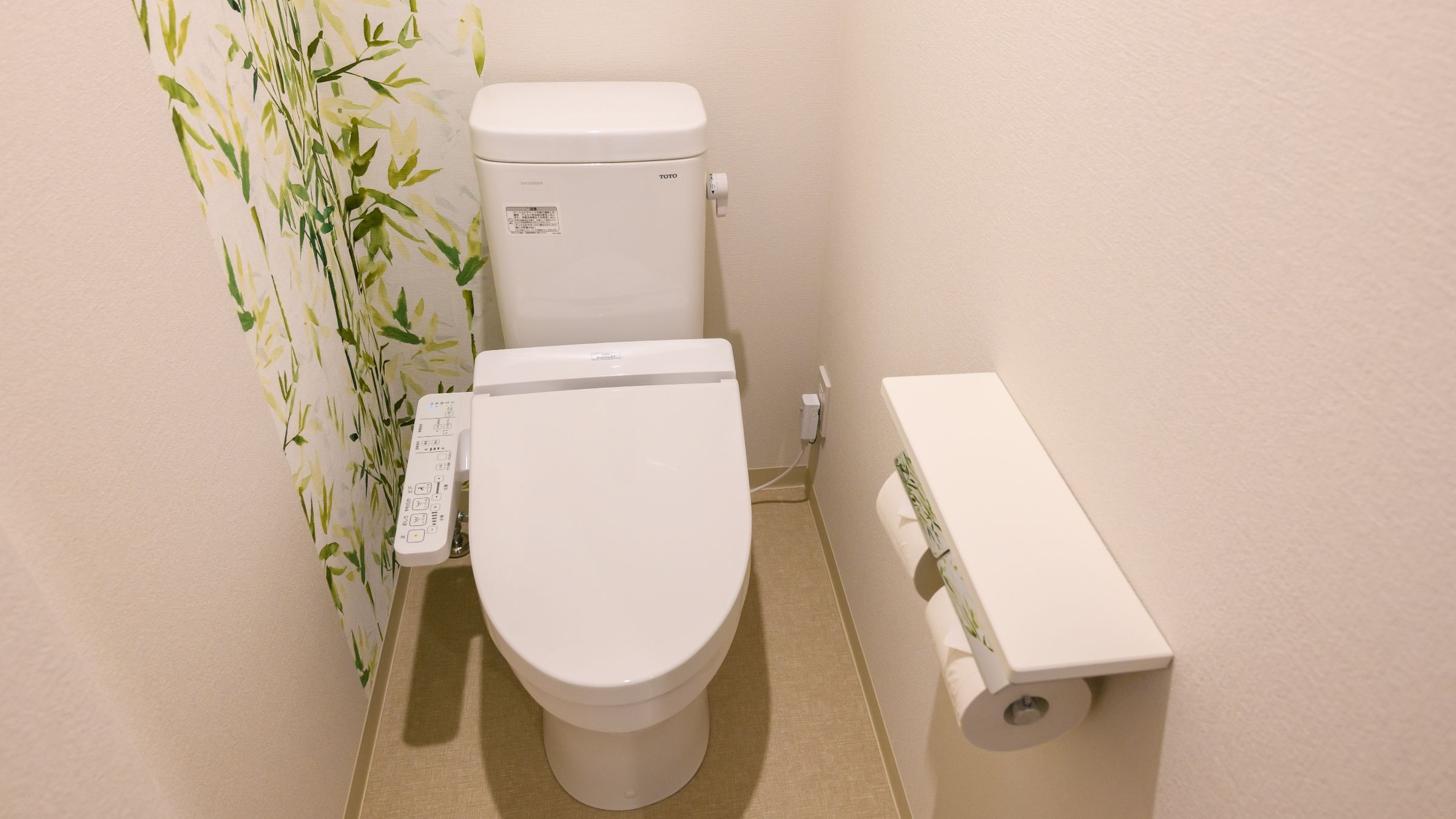 [Double example] It is a completely independent type toilet ♪