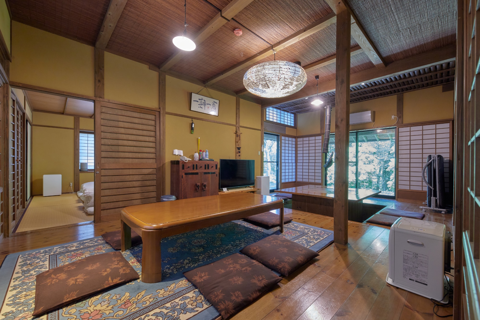 [Annex_Maisonette] 4 phòng kiểu Nhật, phòng khách, bồn tắm đá ngoài trời, bồn tắm trong nhà