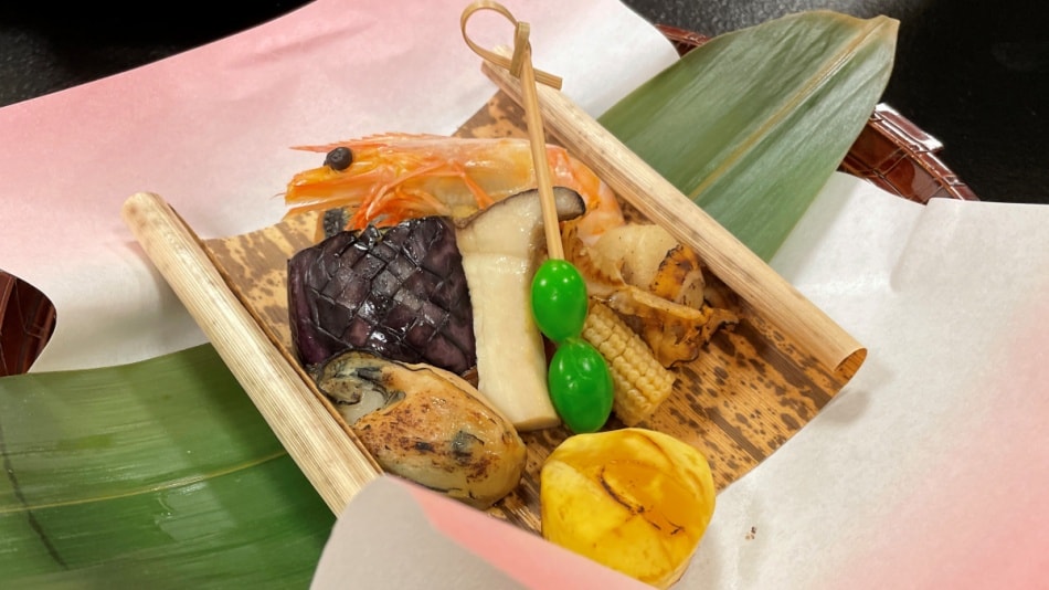 [Meals] Bamboo skin grill