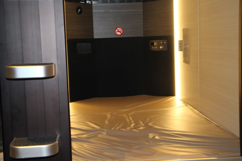 Inside the capsule