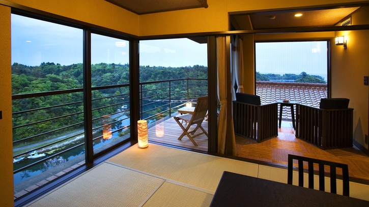 ■ Tsuruage kakurei ■ -Kuon- (Japanese-style room 10 tatami mats + balcony)