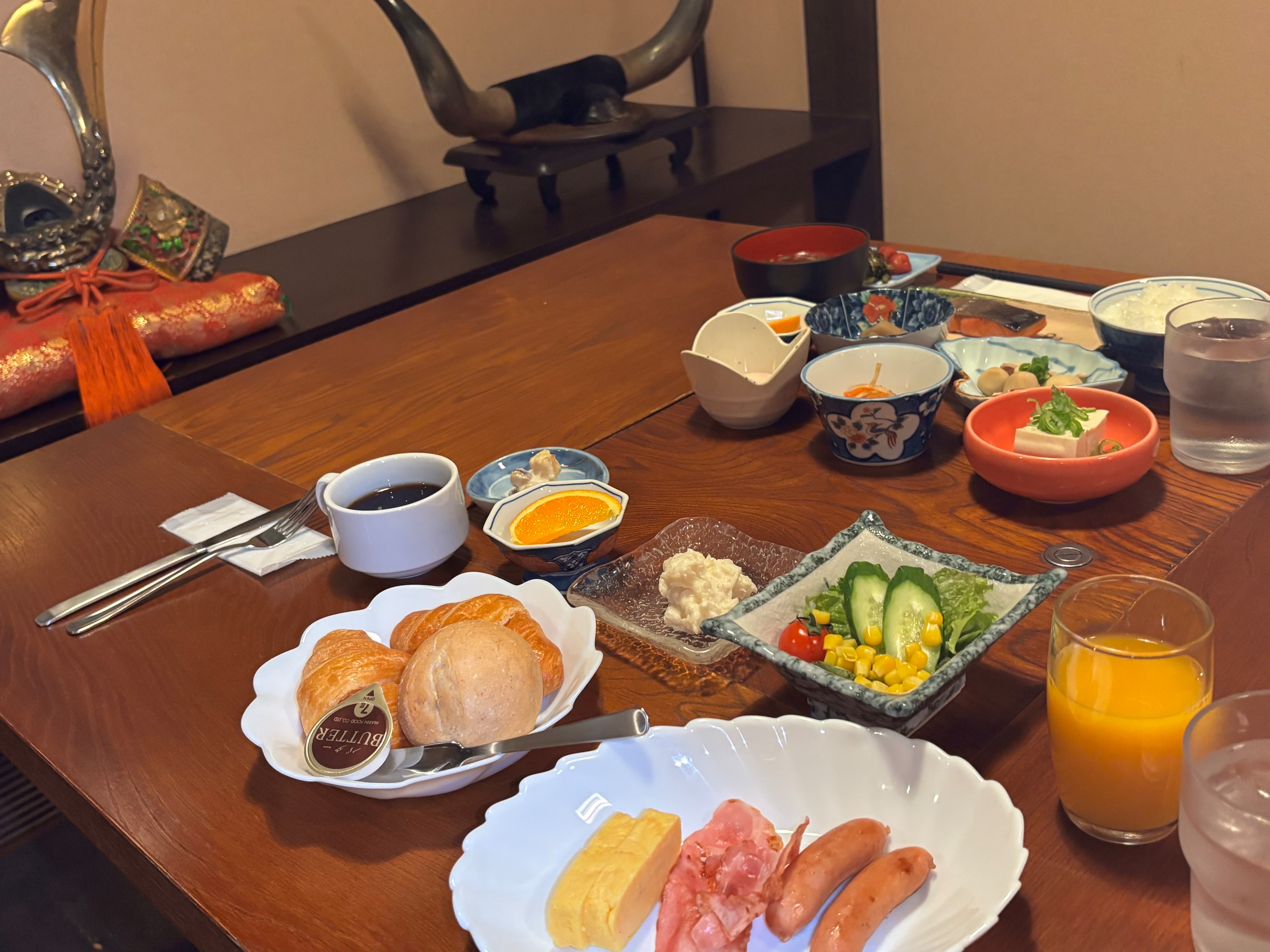 아침 식사 예