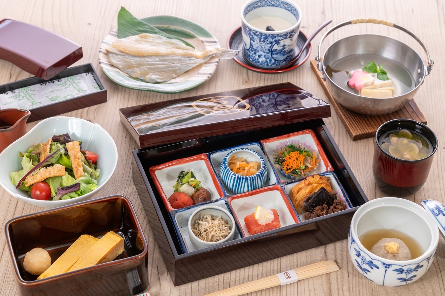 A rich and satisfying Japanese breakfast