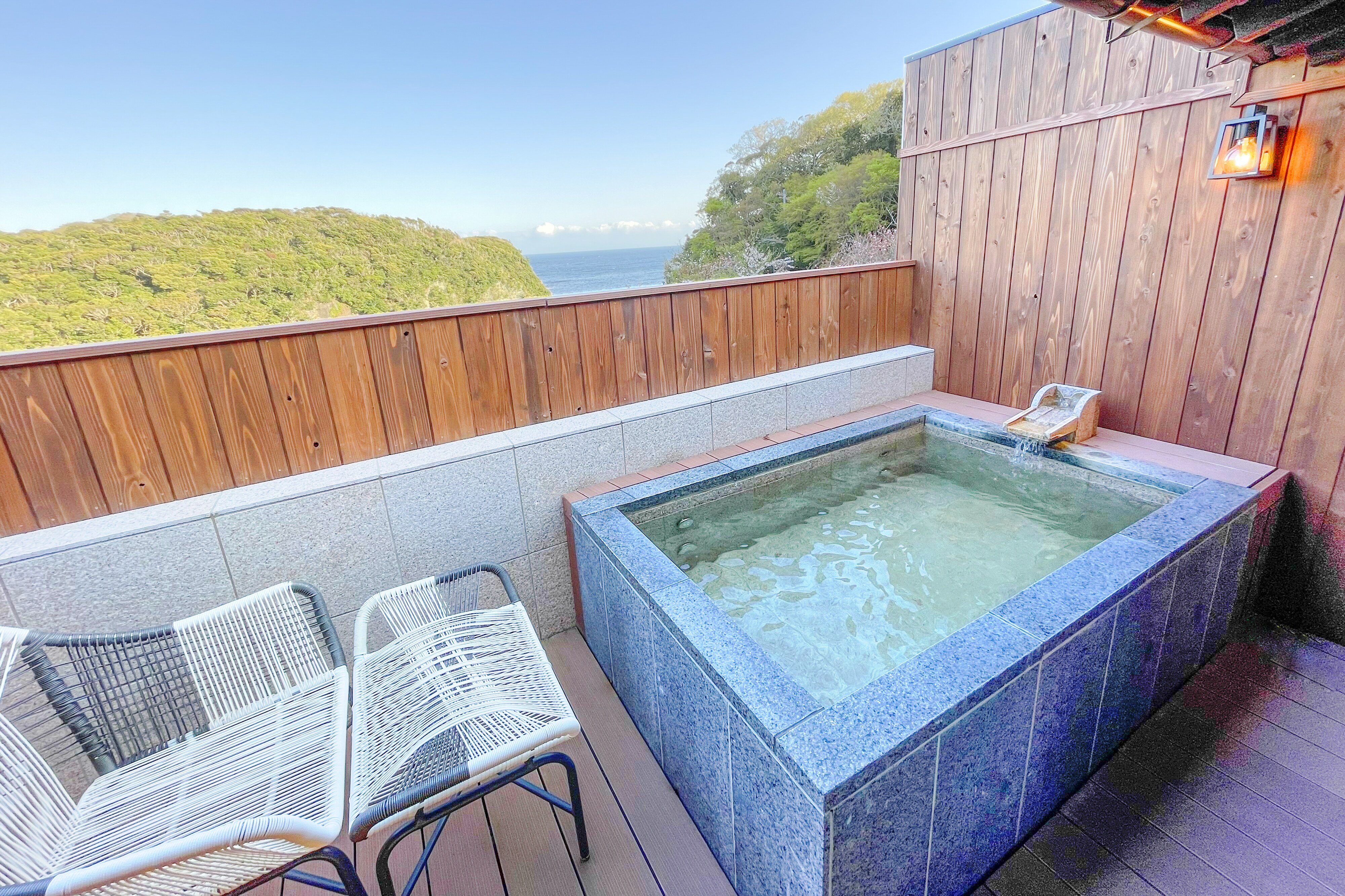 An example of a premium suite