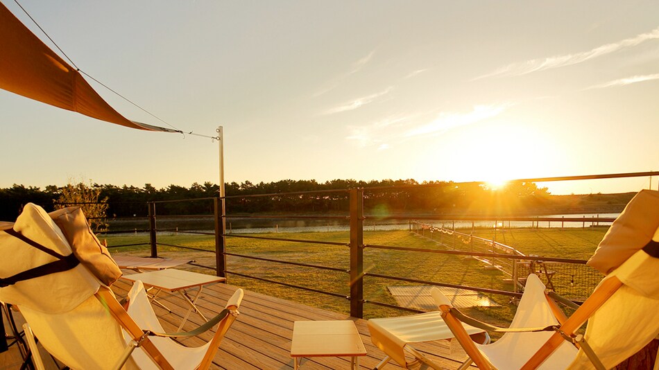 Glamping area_mobile home