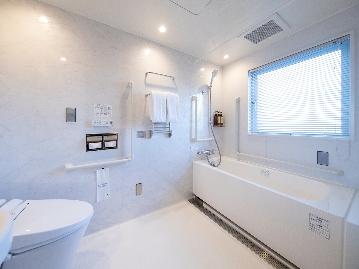 Accessible Twin Bathroom