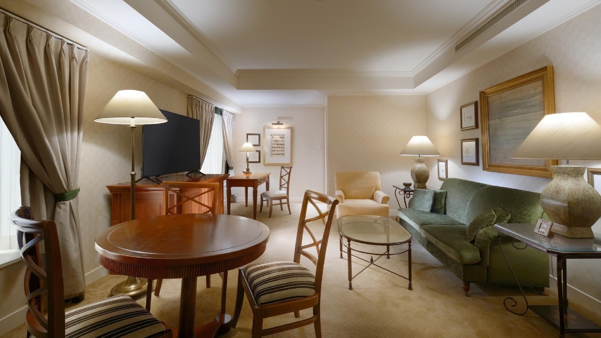 双人套房(62 平方米)起居室