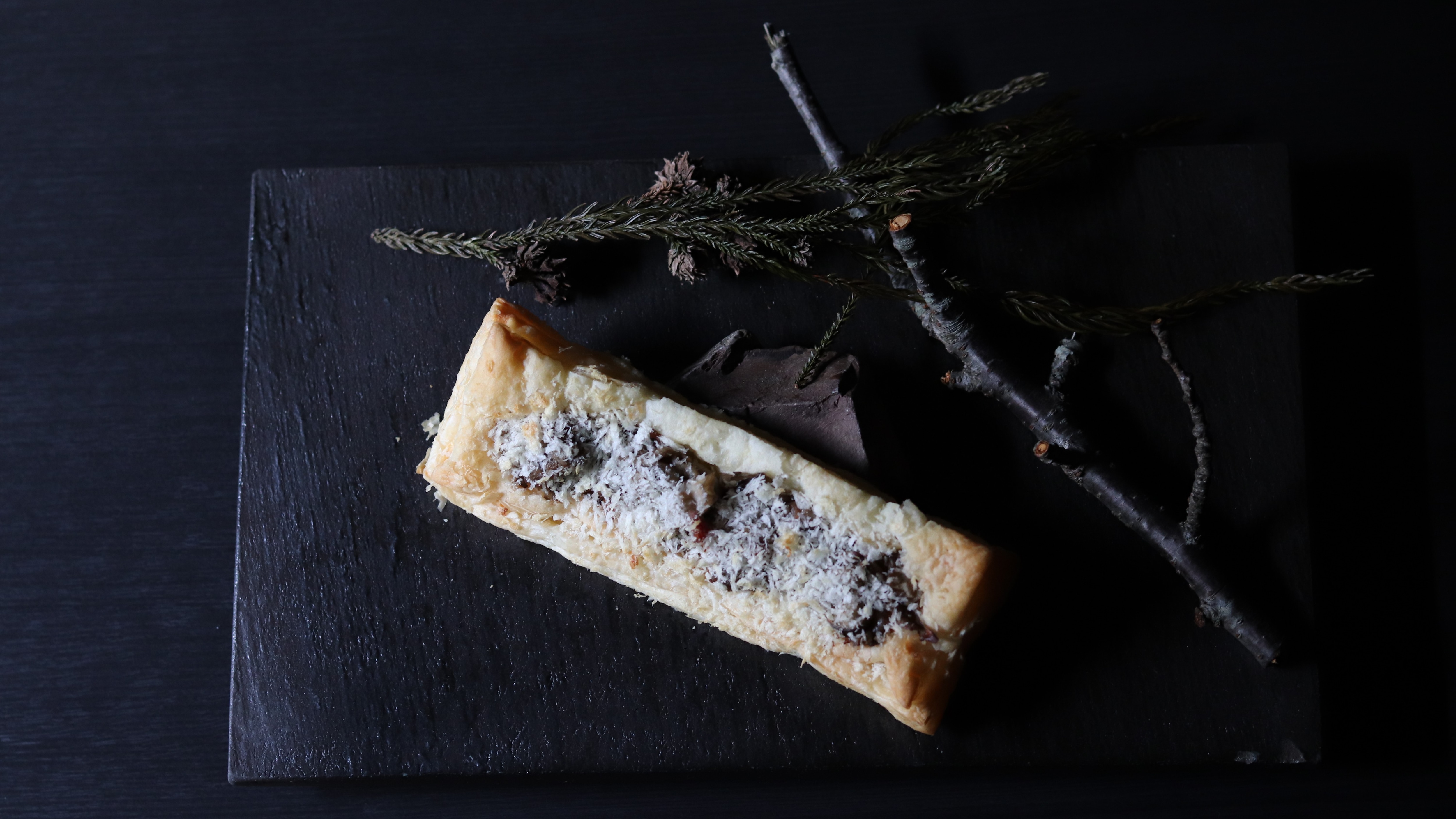 Mushroom tart