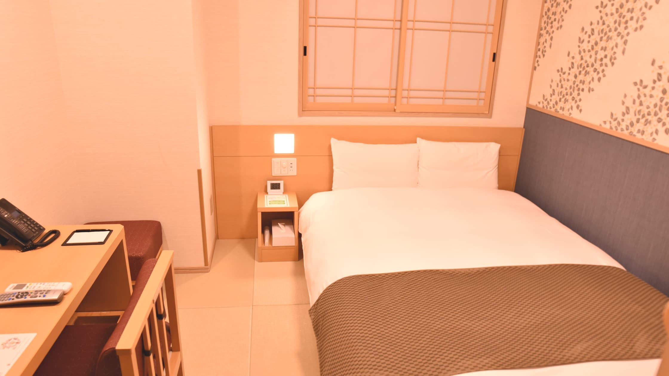 [Double room ◆ 14.06 ~ 17.7㎡ Bed width: 140 & times; 195cm]