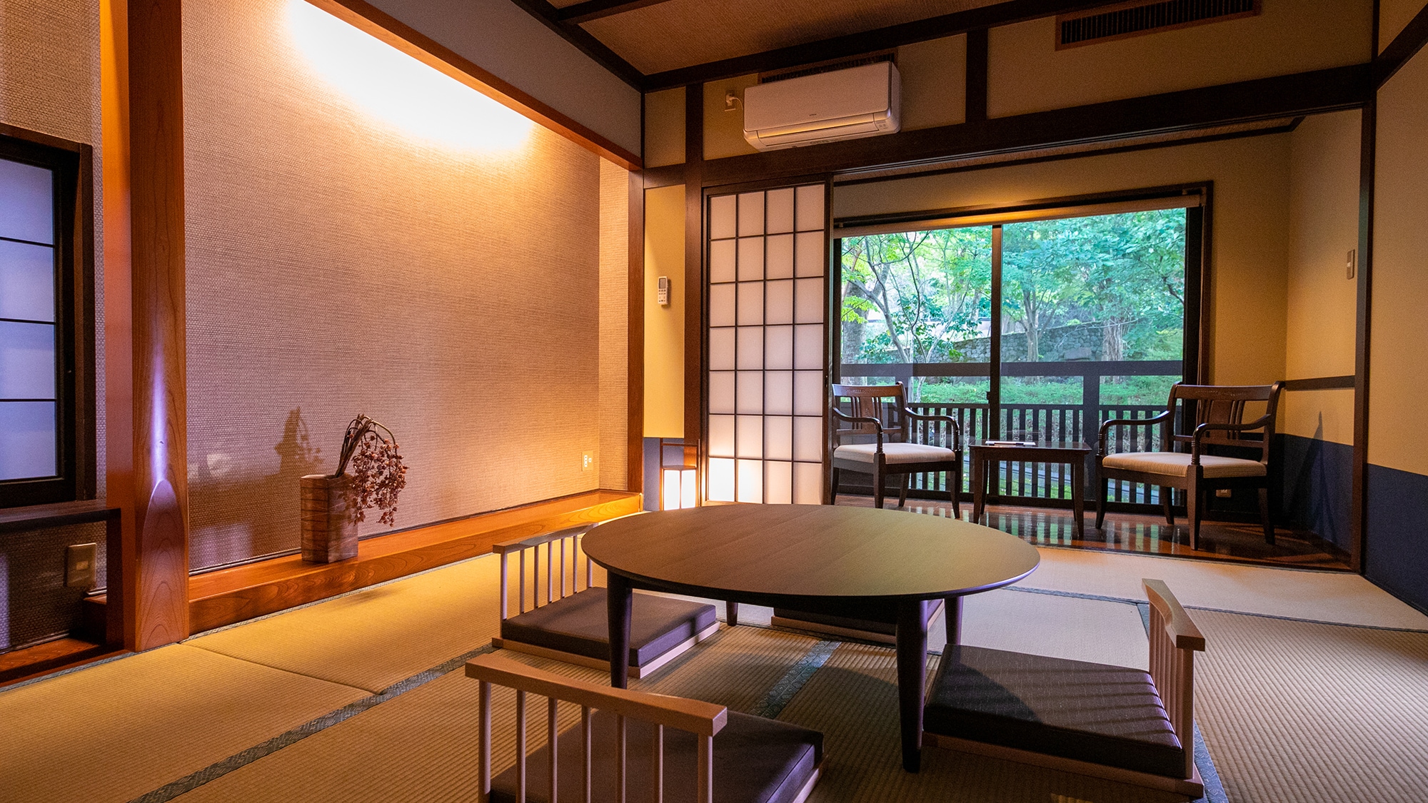 [Guest room] A calm space with a Japanese scent