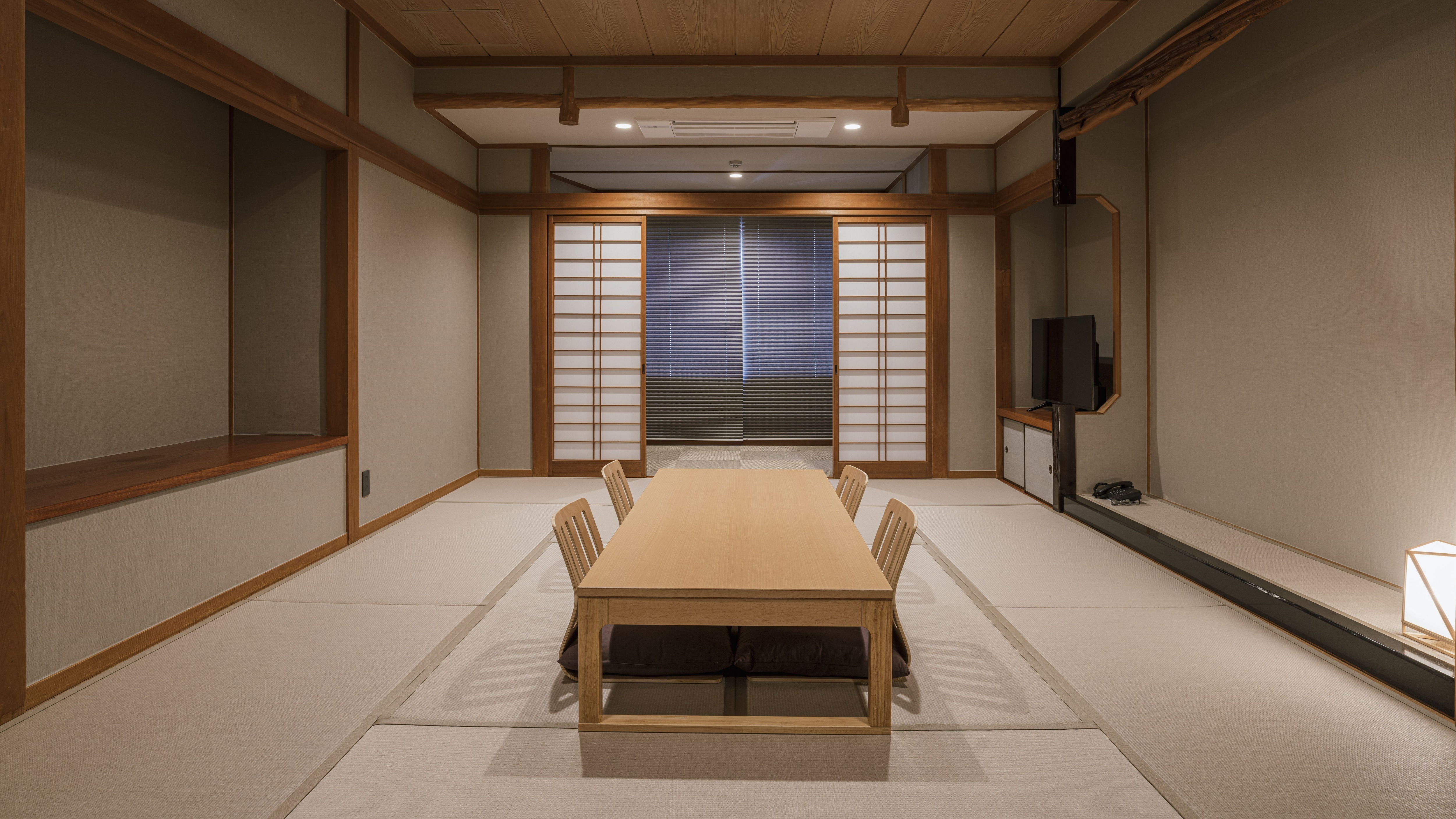 12 tatami Japanese-style room.