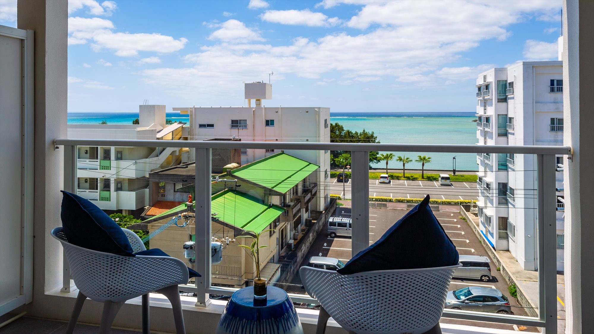View from the room (deluxe double room)