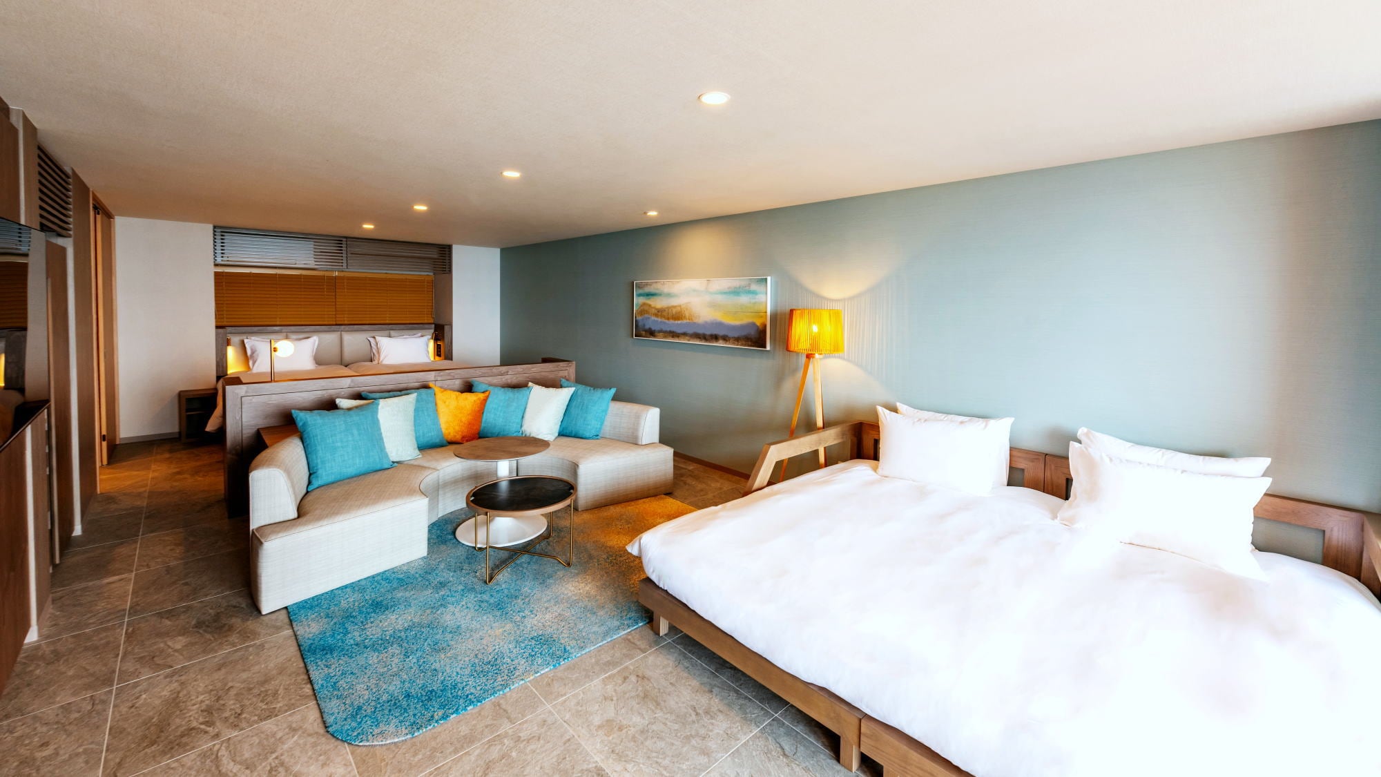 [Guest room] Corner Ocean Suite (88.8 square meters) *Example* Fourth room specification