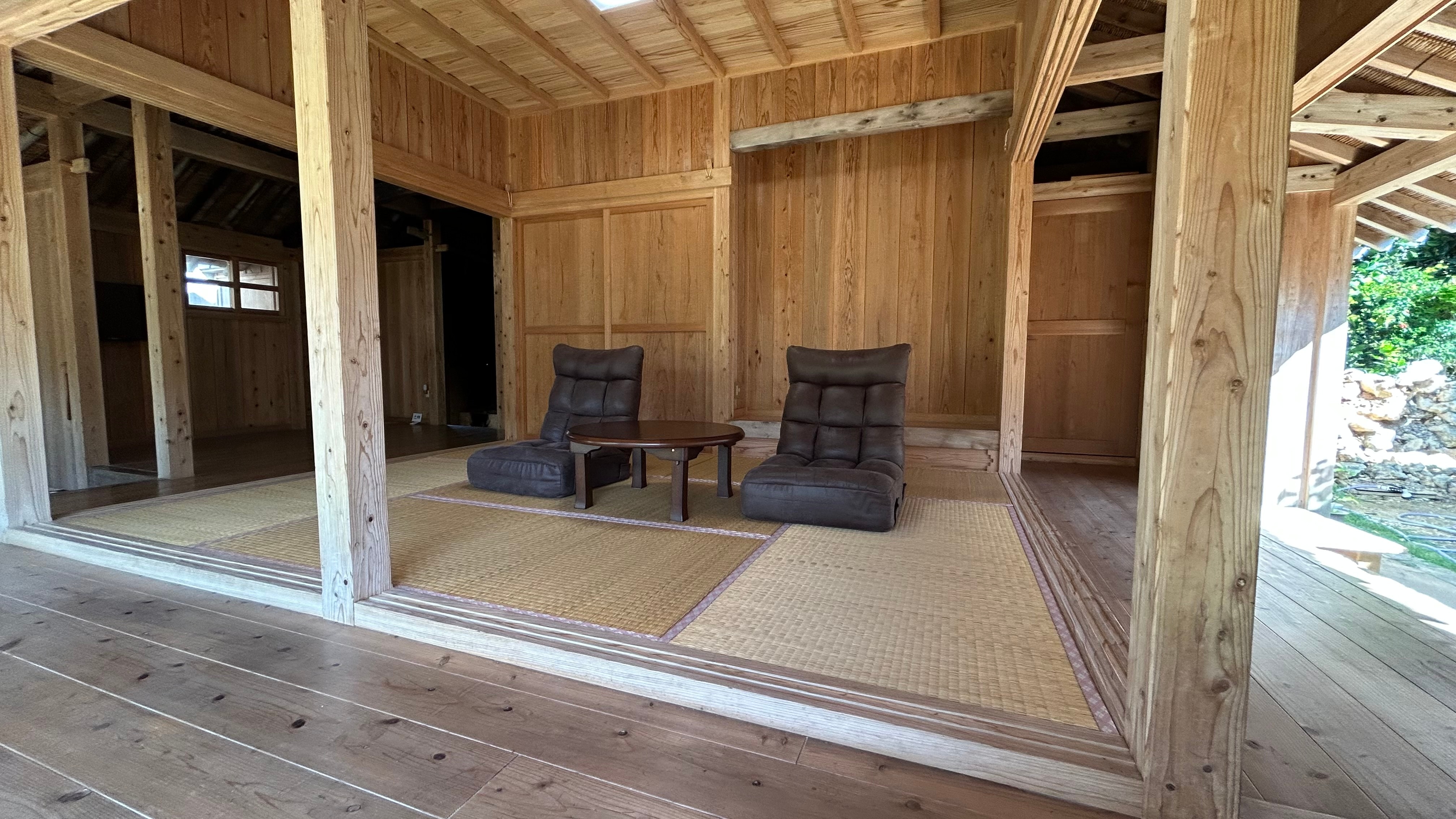 客房，从南侧看