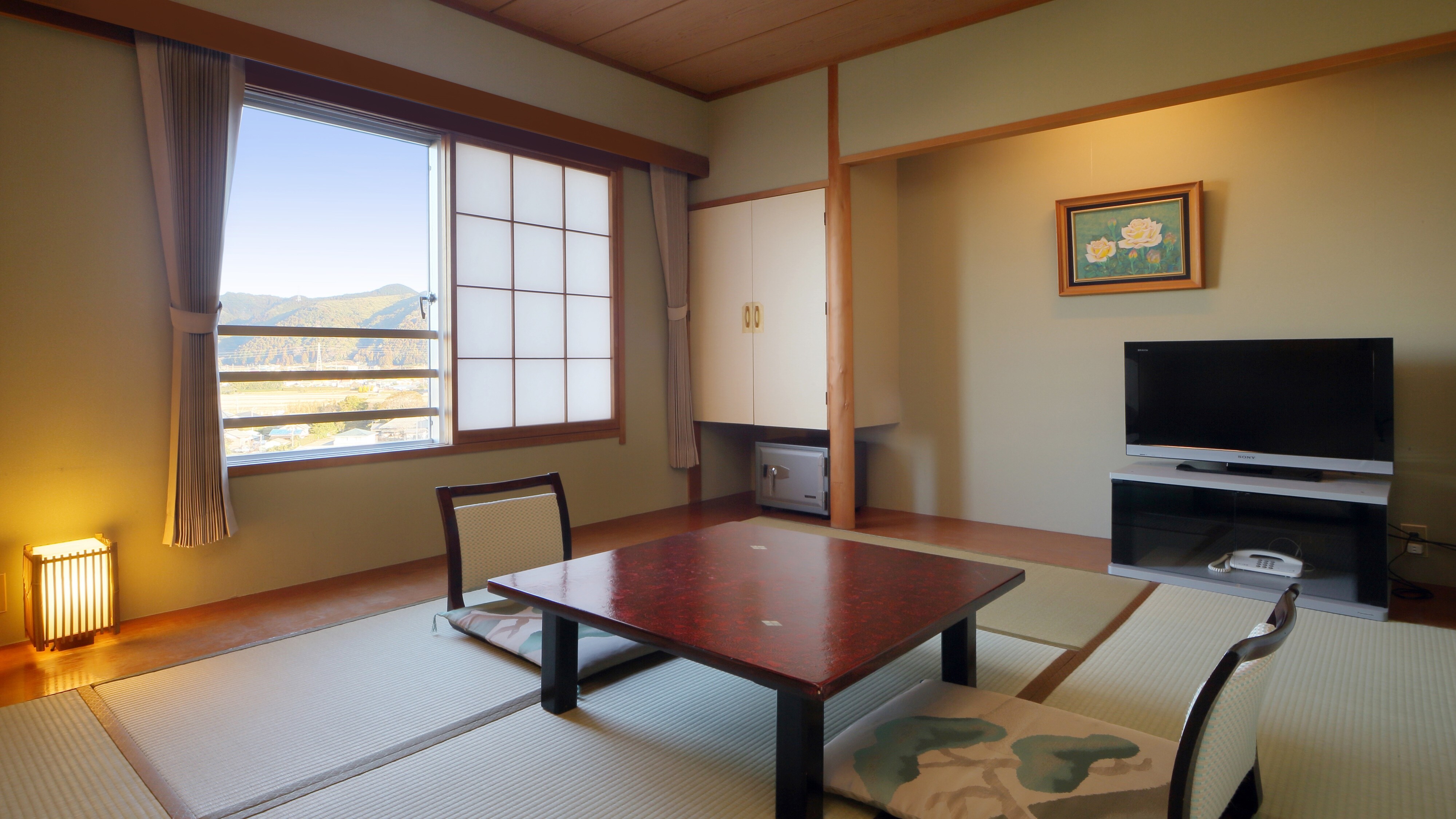 Mountain side Japanese-style room (6 tatami mats + unit bath)