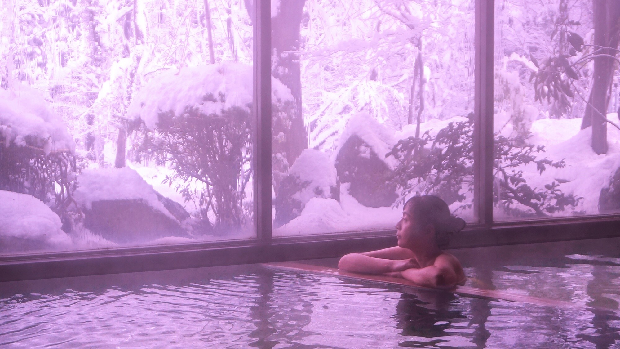 * Pemandian umum besar/Nikmati pemandian sambil melihat salju di musim dingin