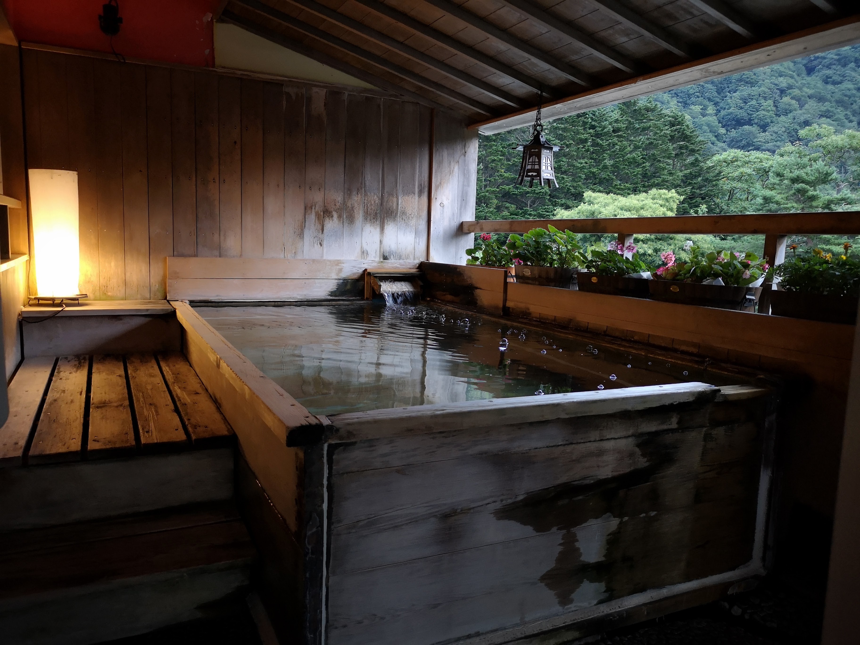 Aomori Hiba open-air bath