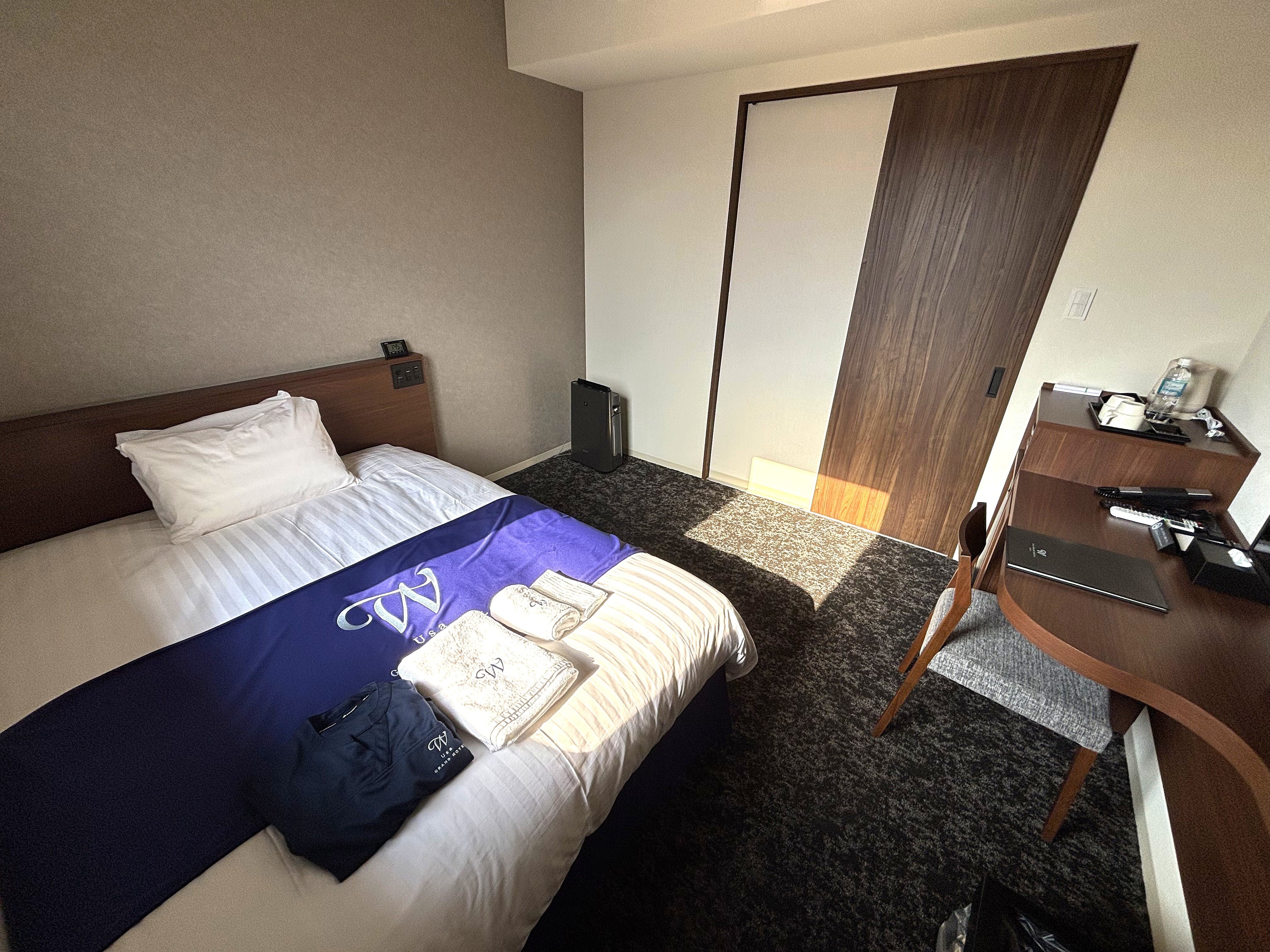 [Double Room] Nishikawa futon and a large 140cm wide bed♪