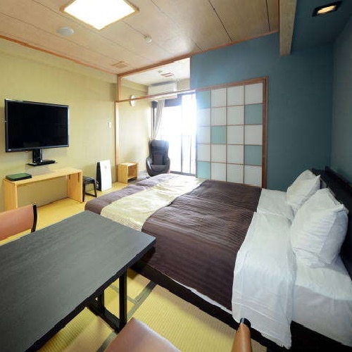 Debut in the summer of 2017 ☆ New Cape Feel [Japanese-style Twin Room] Comes with a small open-air bath and massage chair