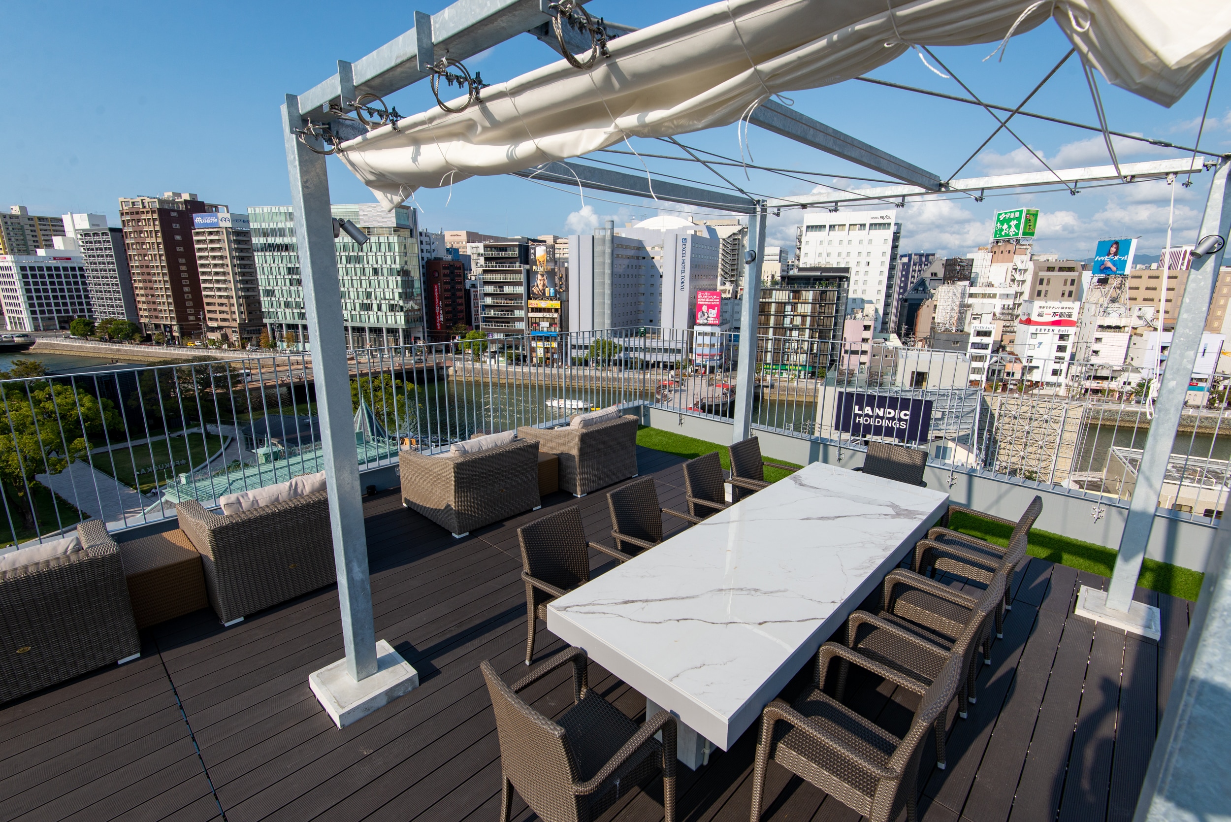 Rooftop daytime