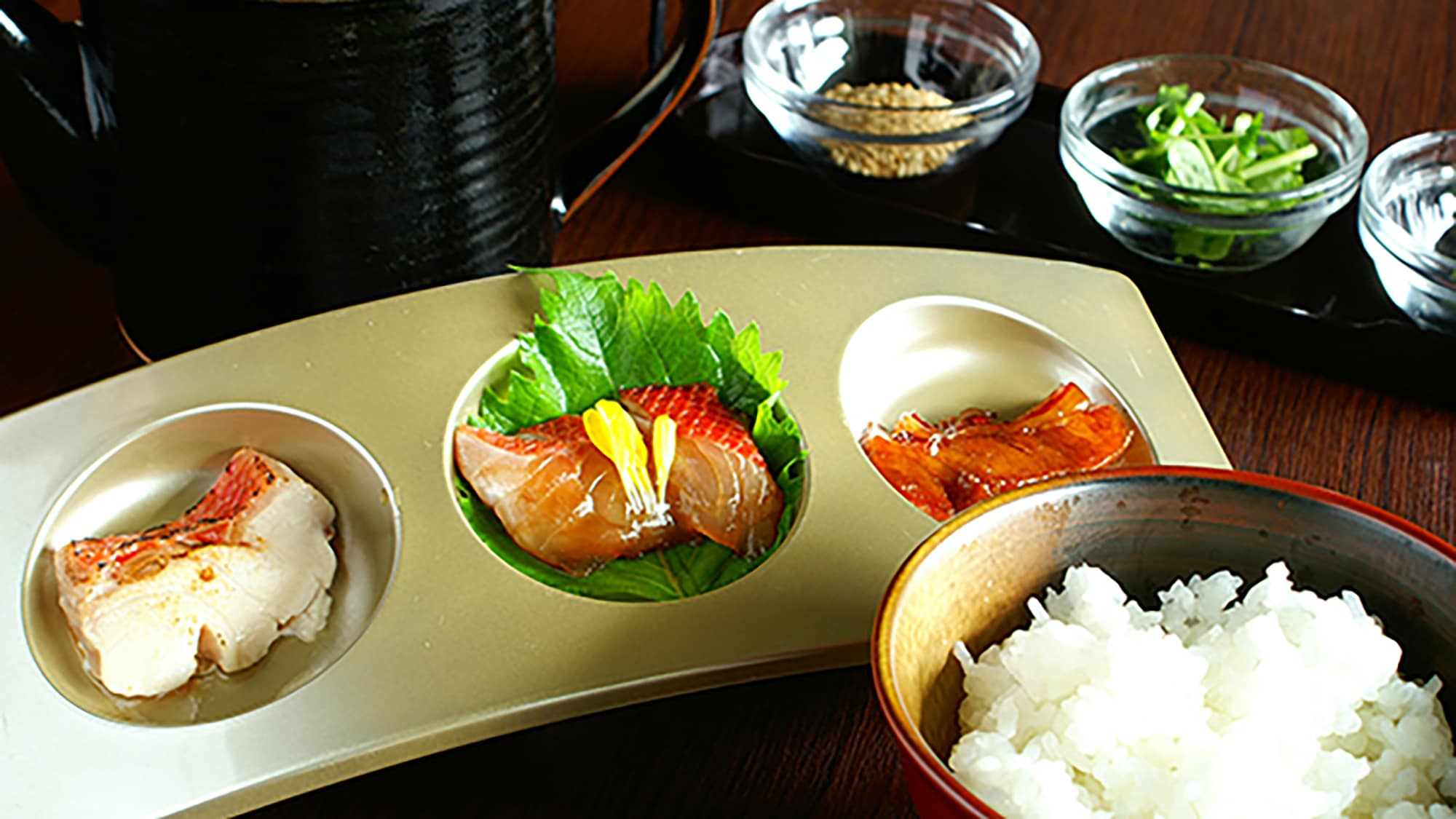 Breakfast: Kinmedai Chazuke