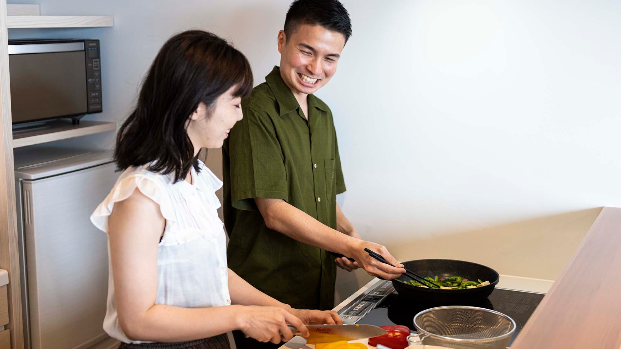 [Condo Hotel] Membuat sarapan di dapur