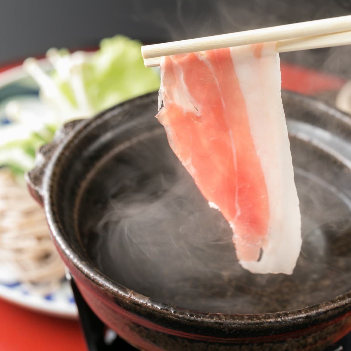Black pig shabu-shabu