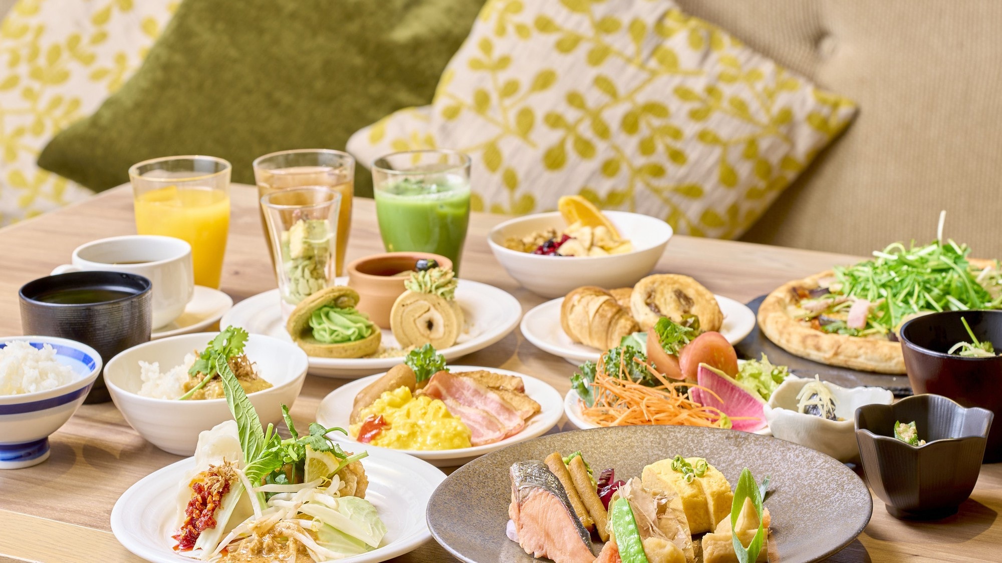 Kyoto-style Japanese cuisine with a touch of Asian speciality.