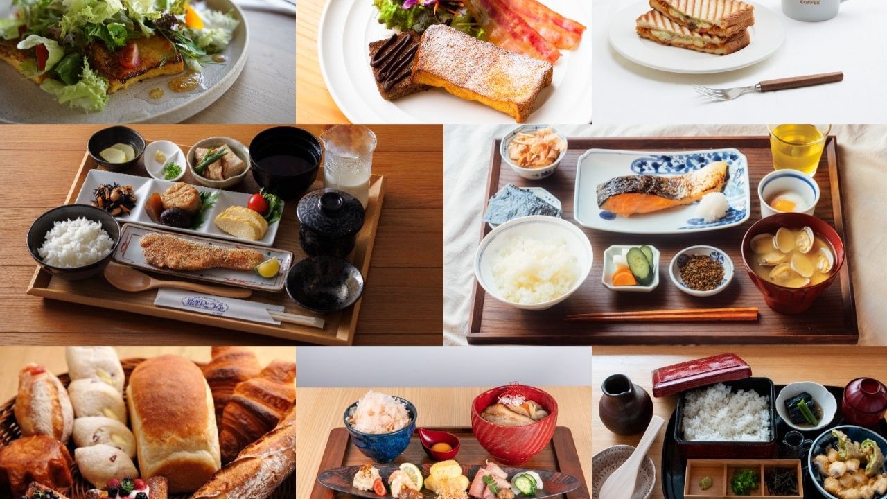 Breakfast to choose from 8 venues