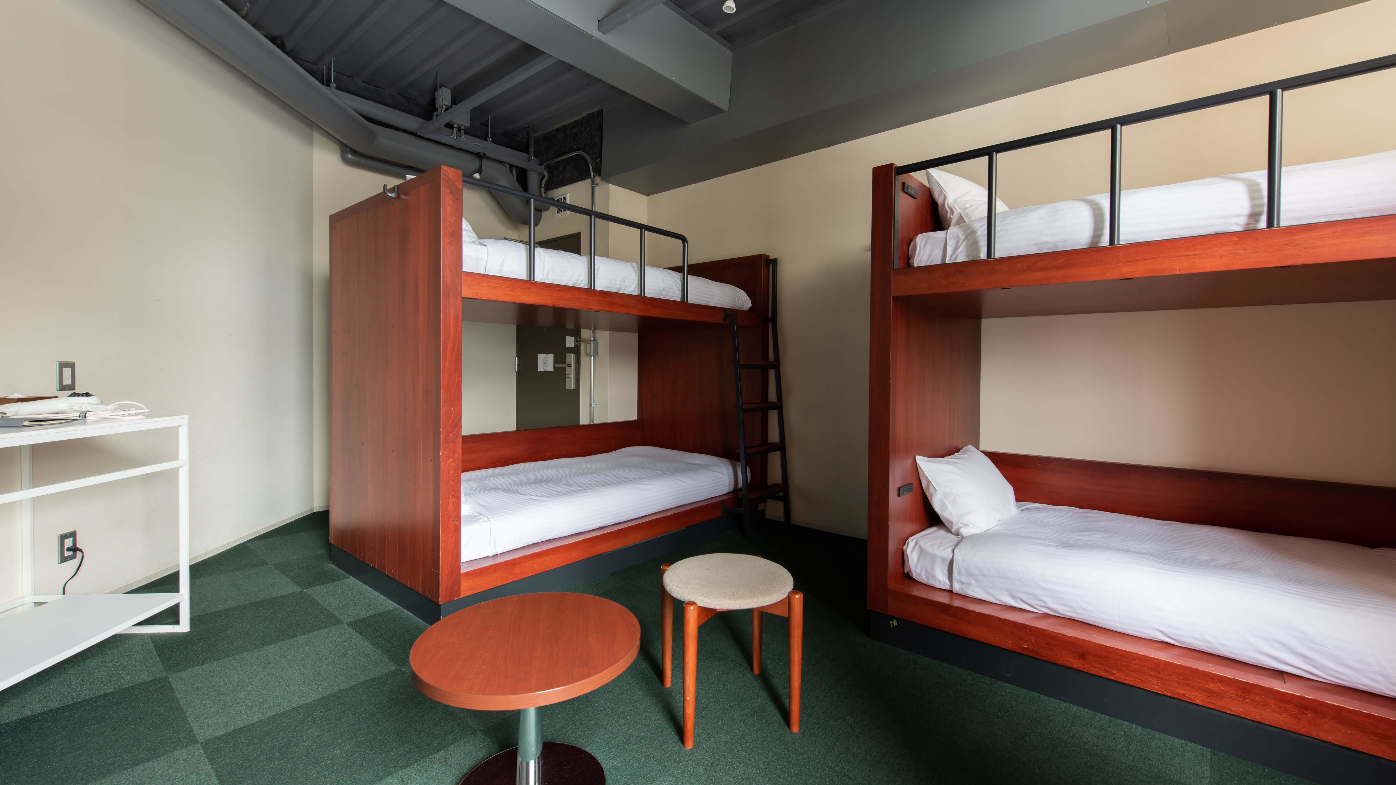 Standard bank / shared bathroom