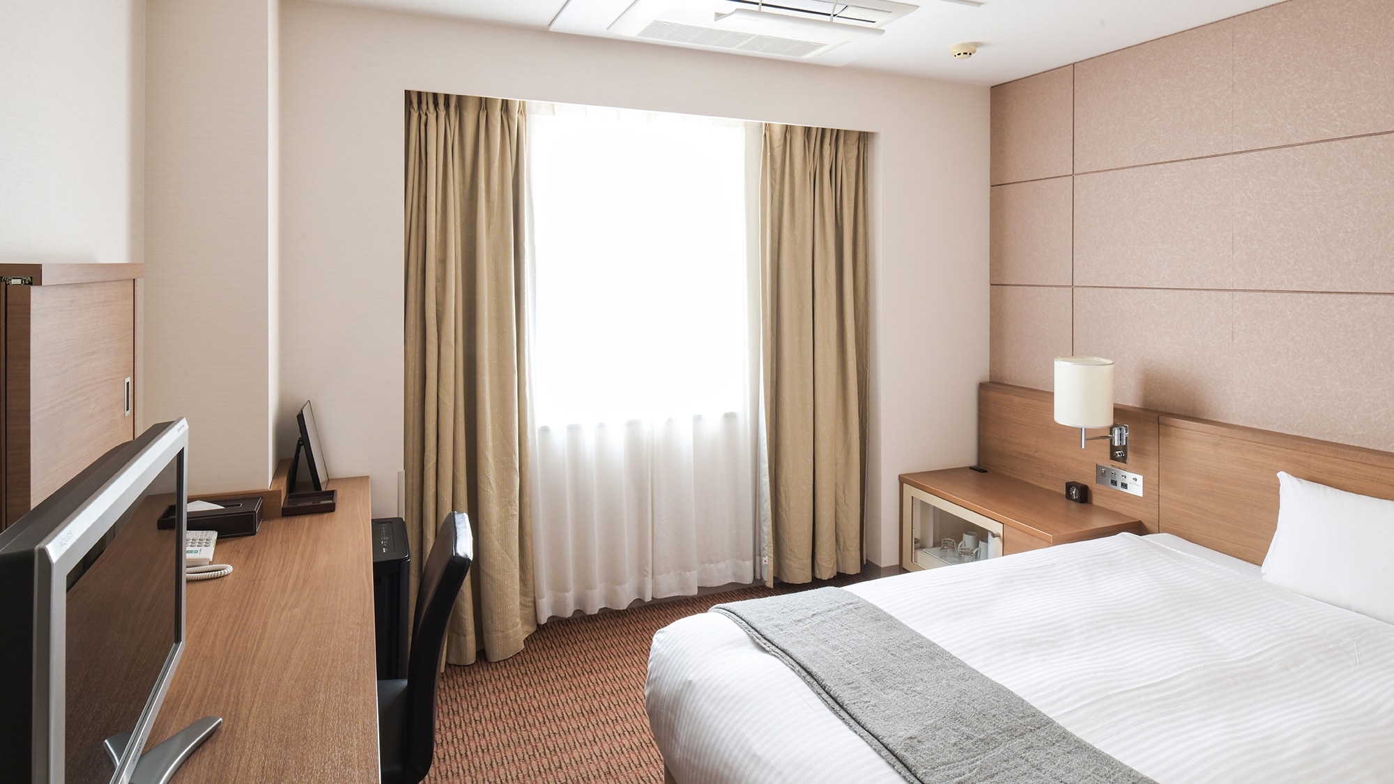 ⑦Phòng đơn tiêu chuẩn [Phía tòa nhà] Chiều rộng giường 150cm x 1