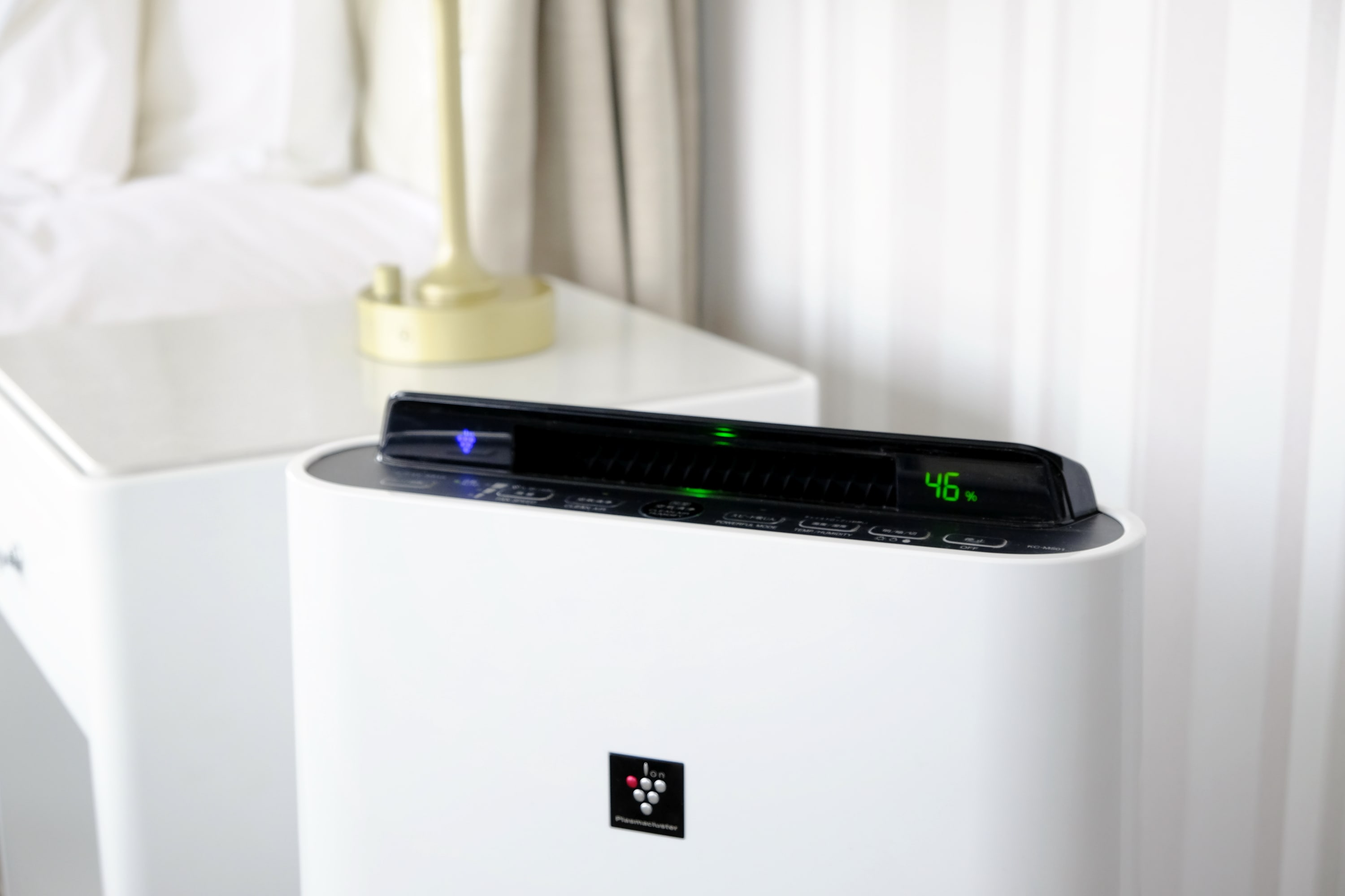 All rooms are equipped with an air purifier.