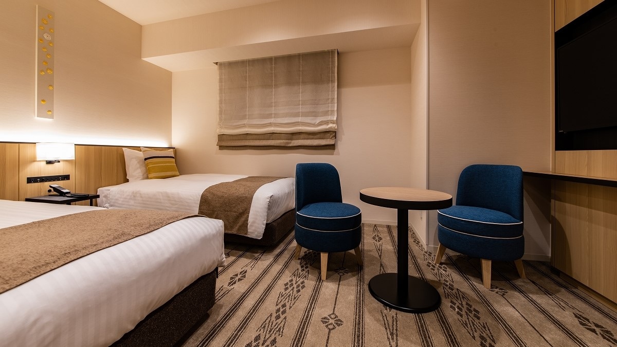 Comfort Twin ■ All rooms have 3 independent water areas (bathroom with washroom, washbasin, and hand wash are independent)